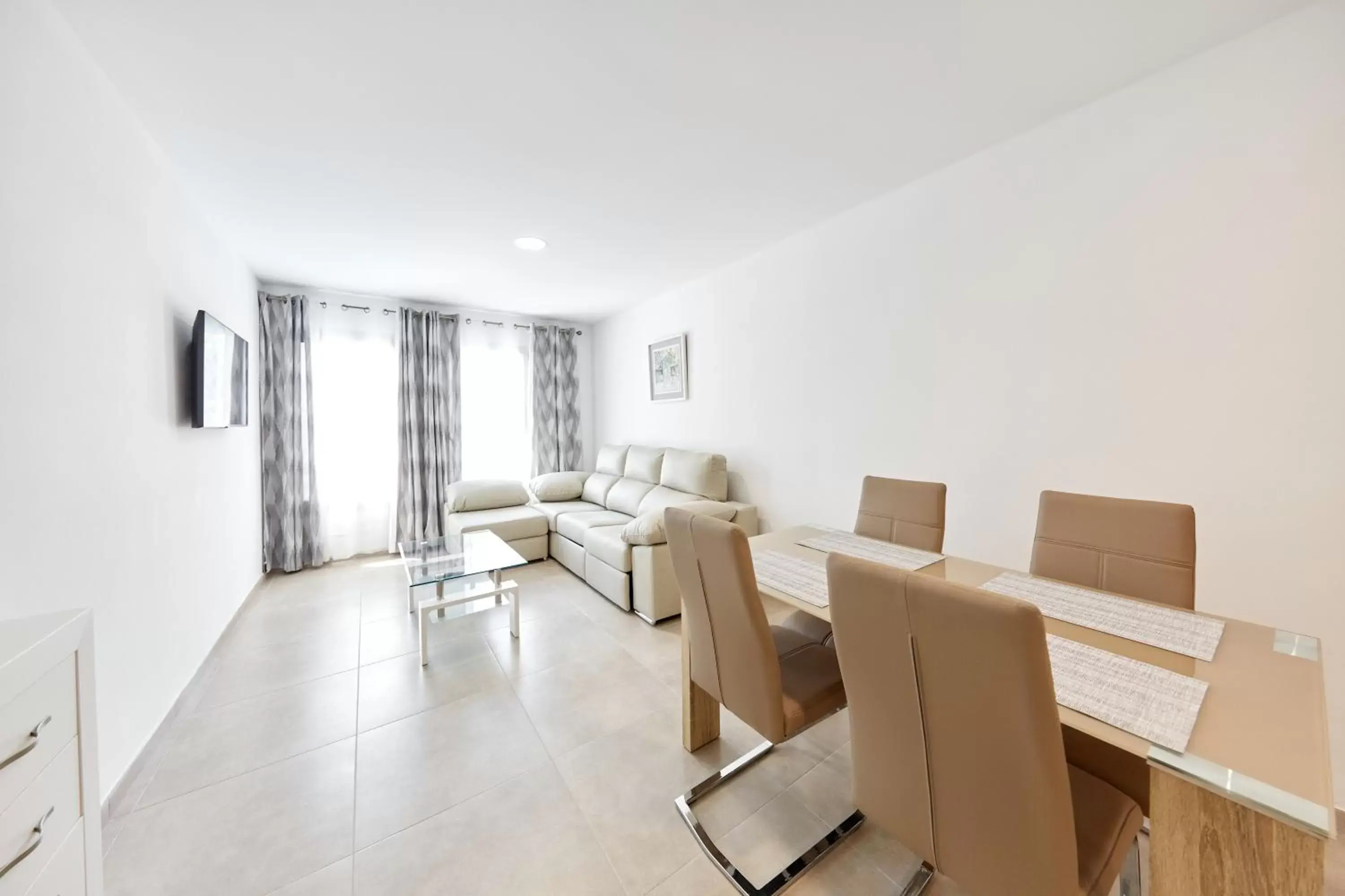 Living room, Dining Area in Sonrisa Deluxe Apartments, Levante