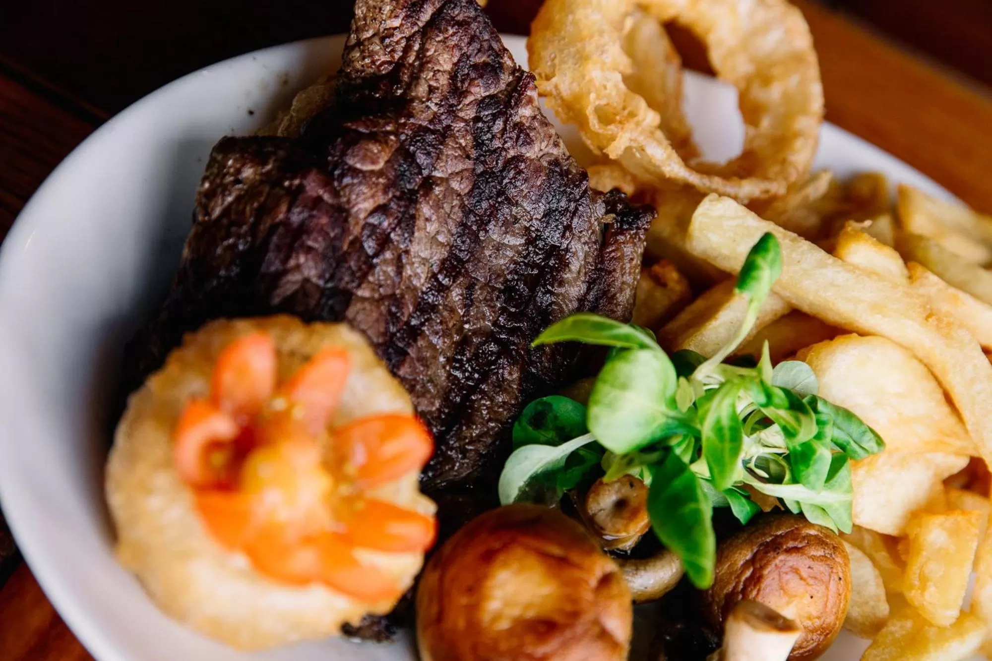 Food and drinks in The Howard Arms