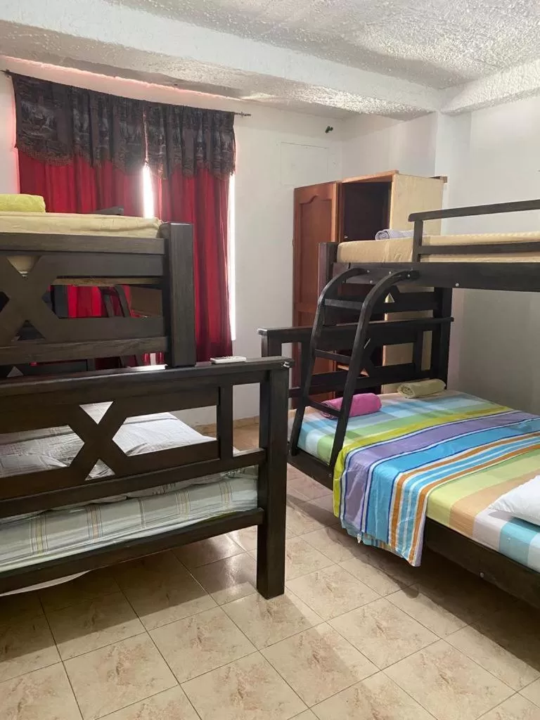 Bed, Bunk Bed in Posada Casamar 2