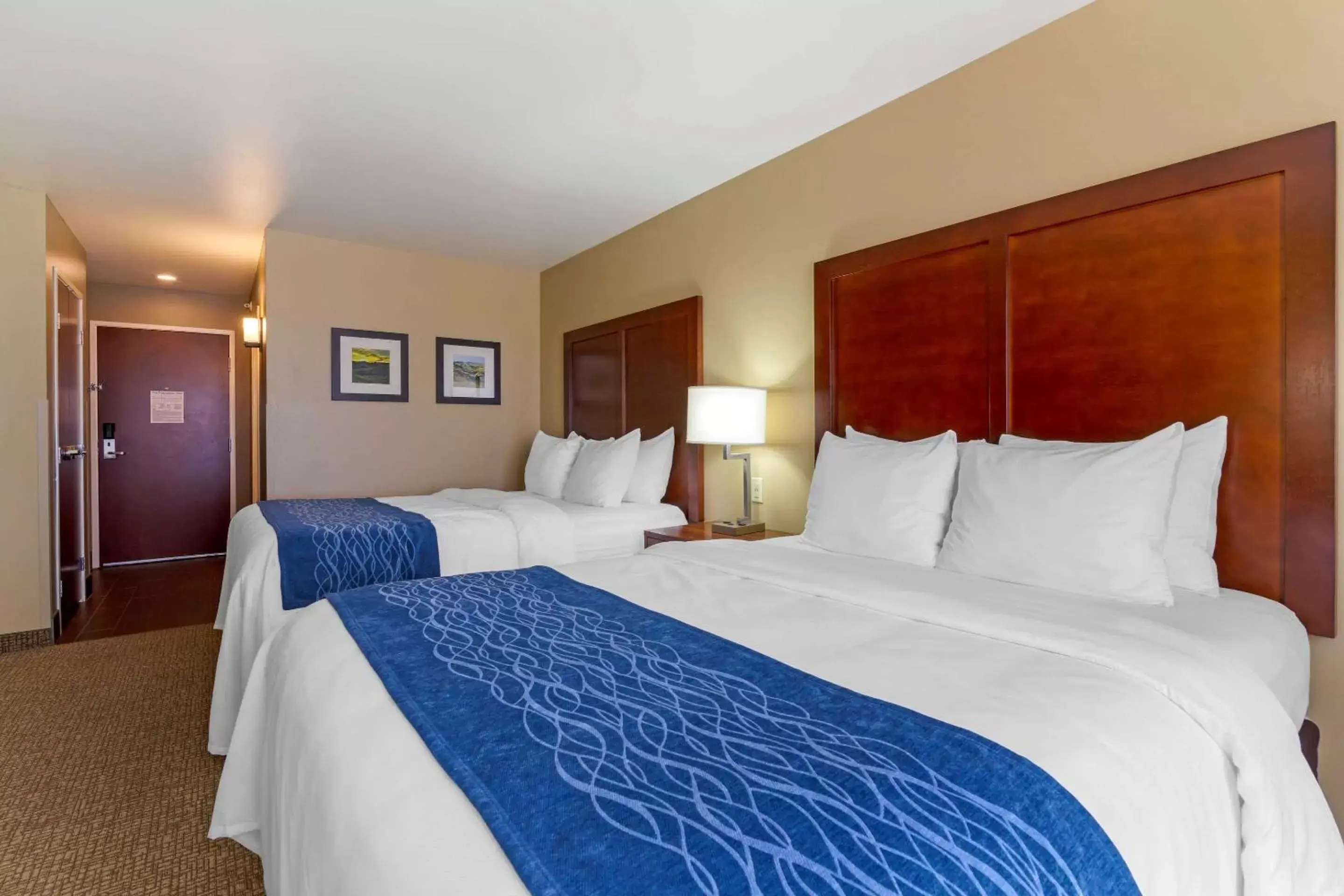 Photo of the whole room, Bed in Comfort Inn & Suites Mandan - Bismarck