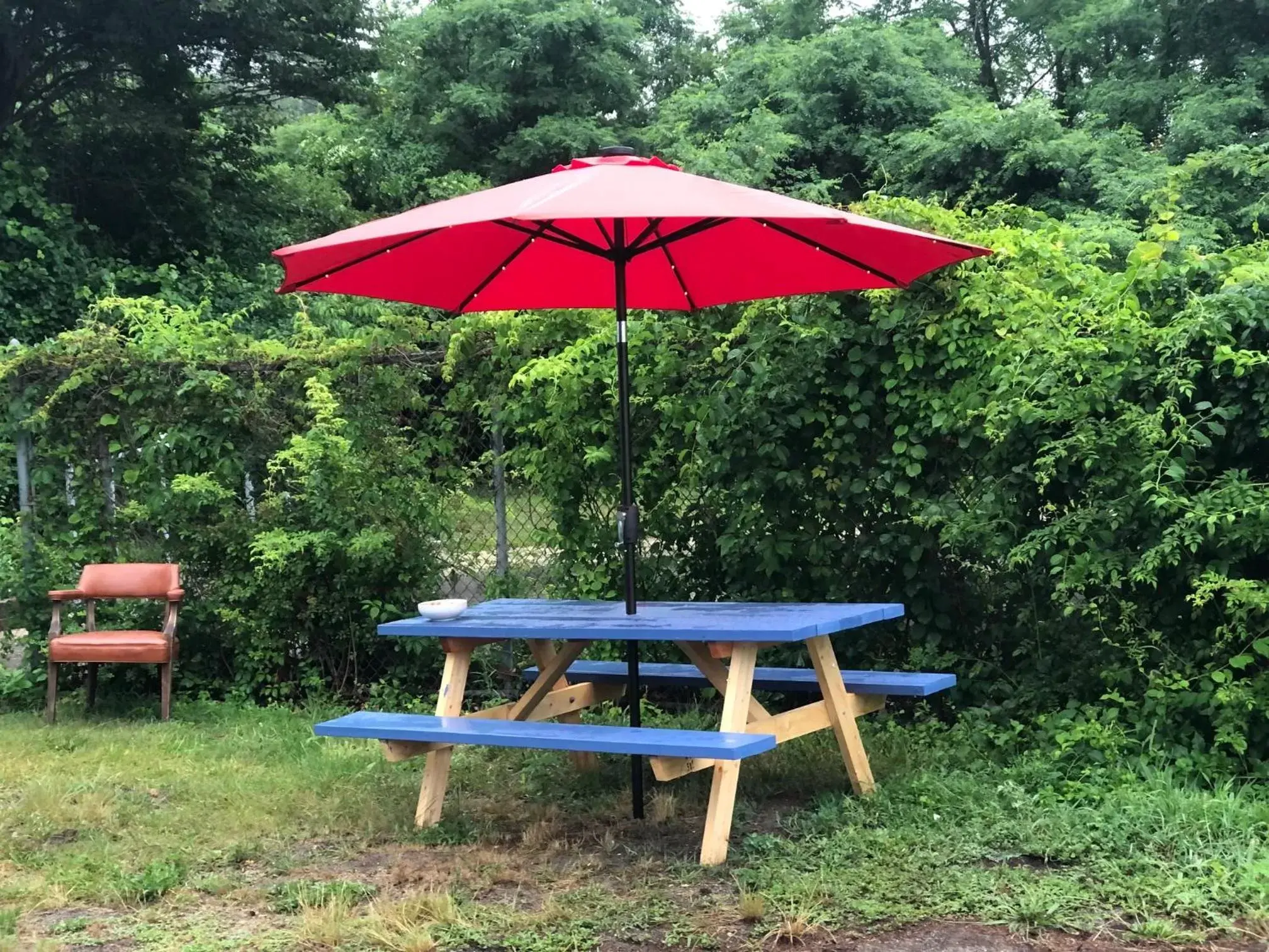 Garden in Herring Run Motel and Tiny Cabins