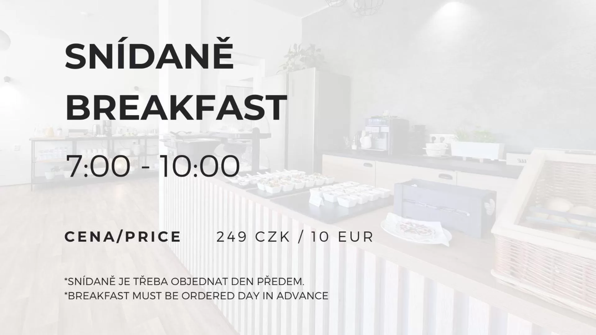 Breakfast in Hotel AMITY