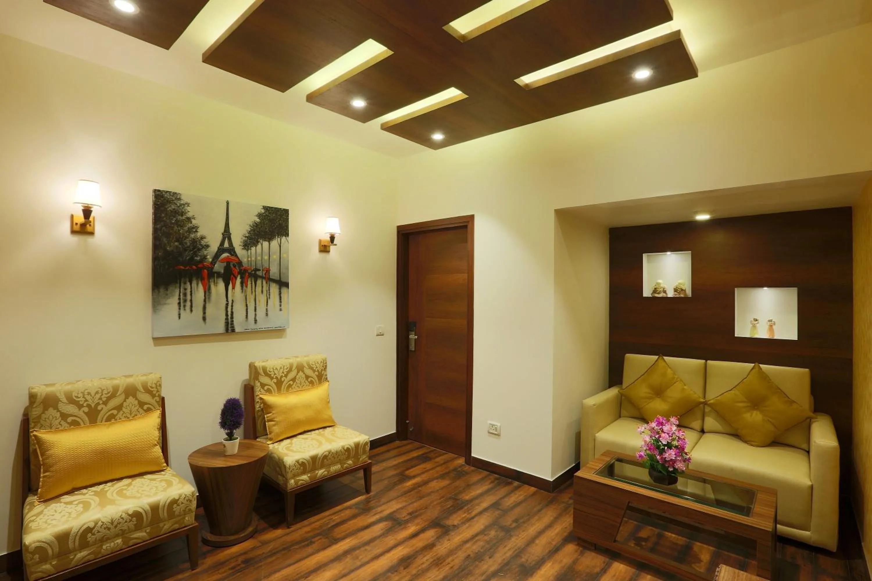 Seating area in The Highland Park - A Truly River side Resort