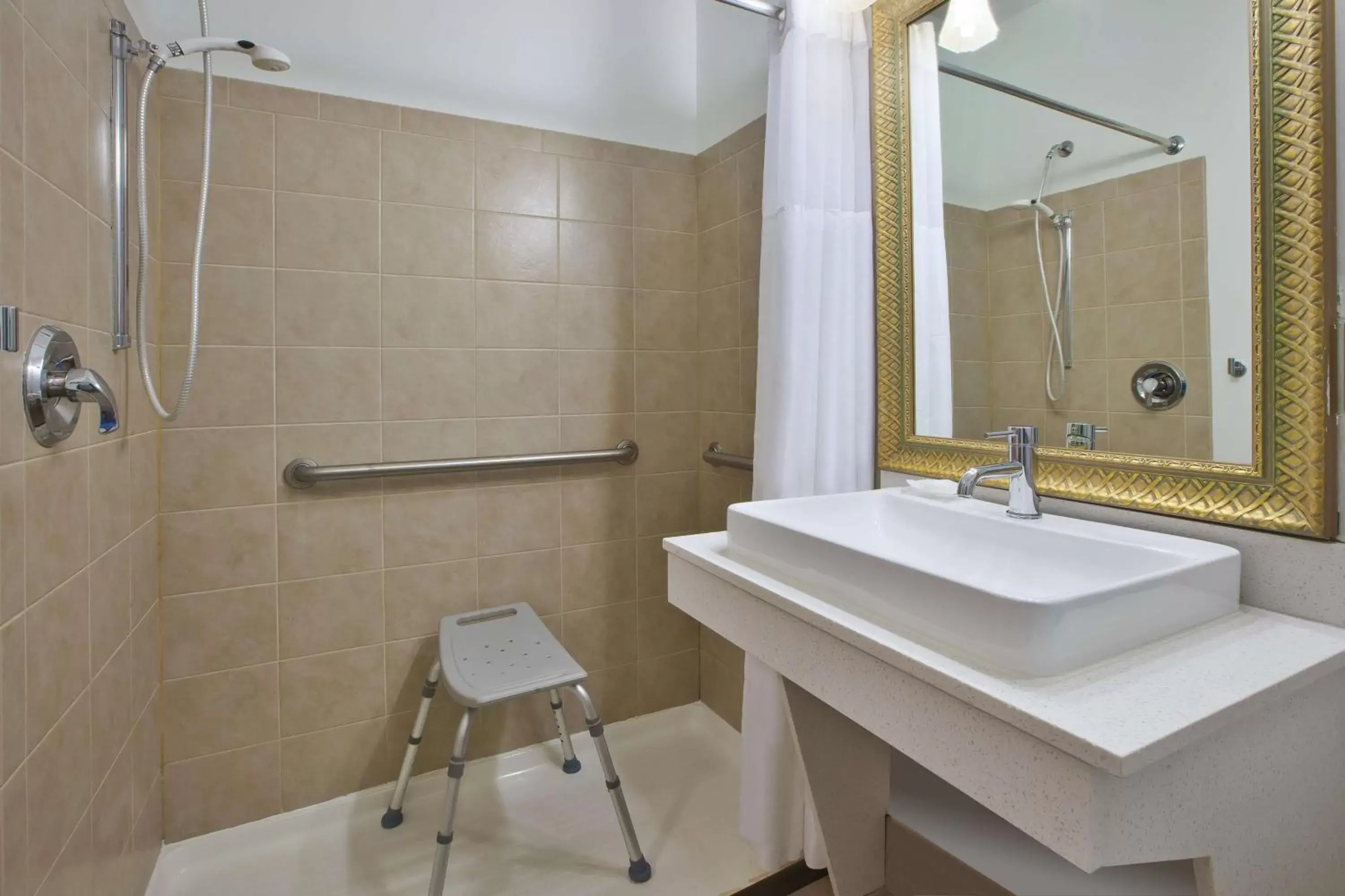 Bathroom in Country Inn & Suites by Radisson, Big Rapids, MI