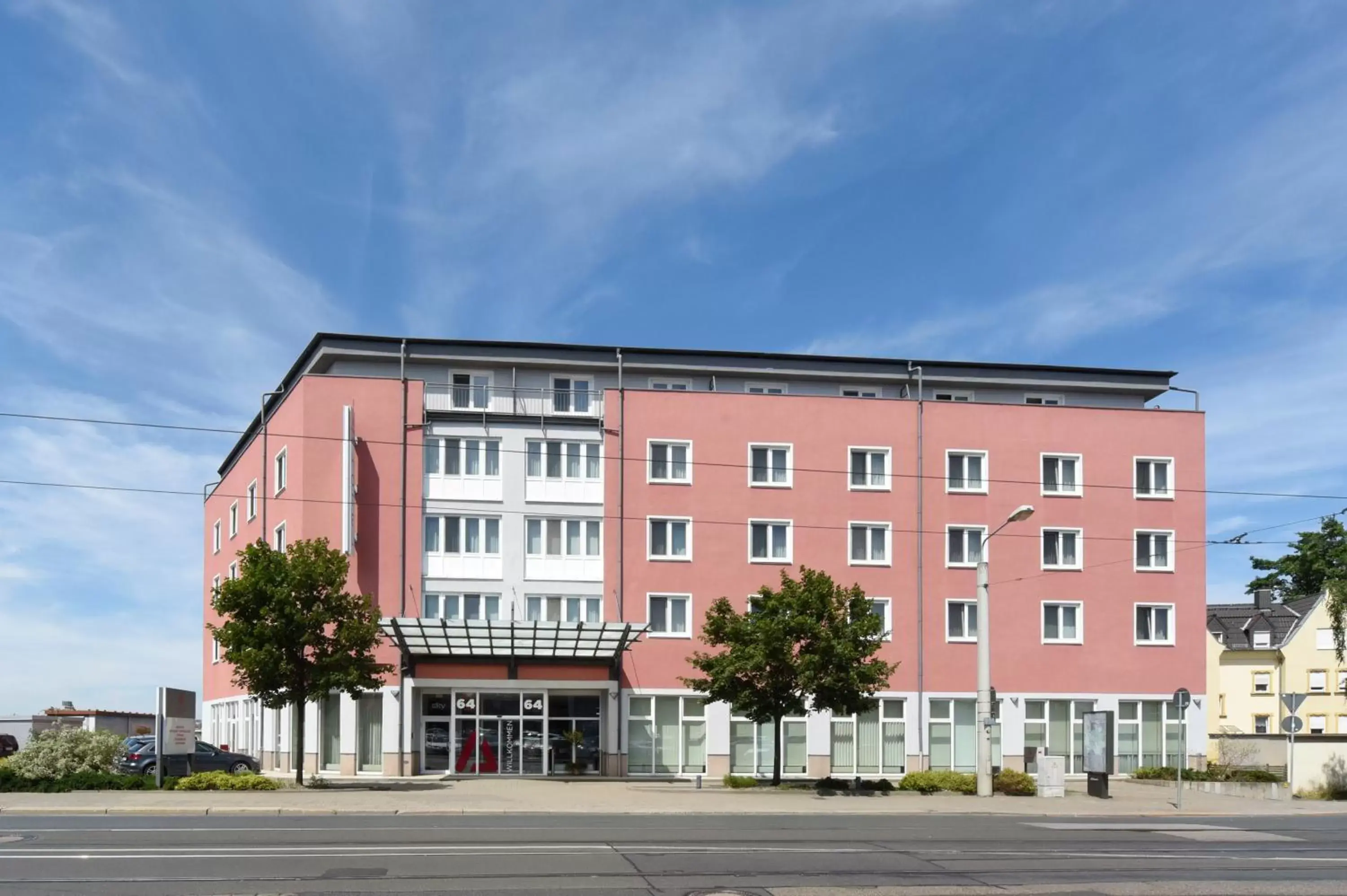 Property building in Amedia Dresden Elbpromenade, Trademark Collection by Wyndham Property building in Amedia Dresden Elbpromenade, Trademark Collection by Wyndham