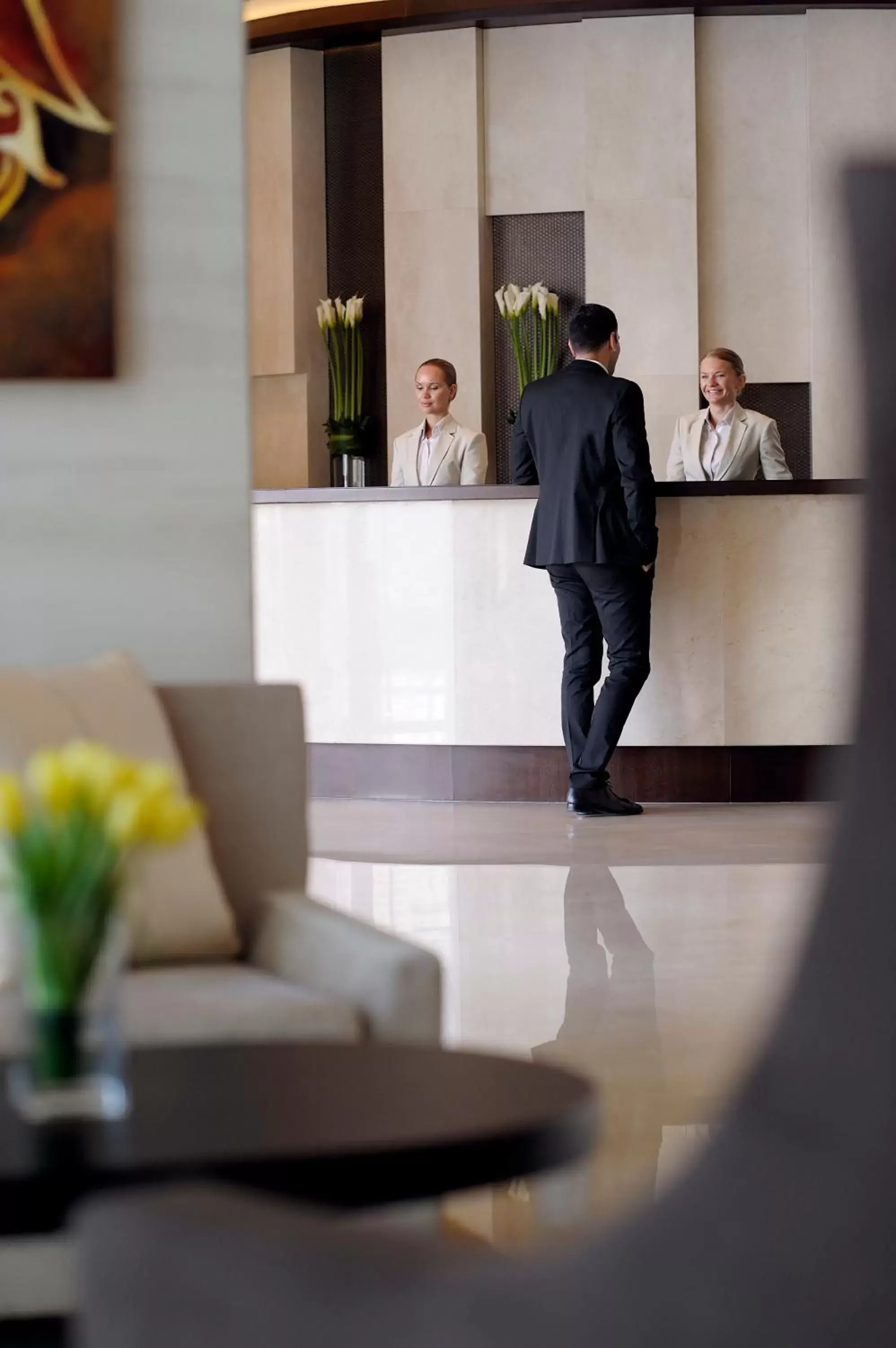 Lobby or reception, Lobby/Reception in Mövenpick Hotel Jumeirah Lakes Towers Dubai