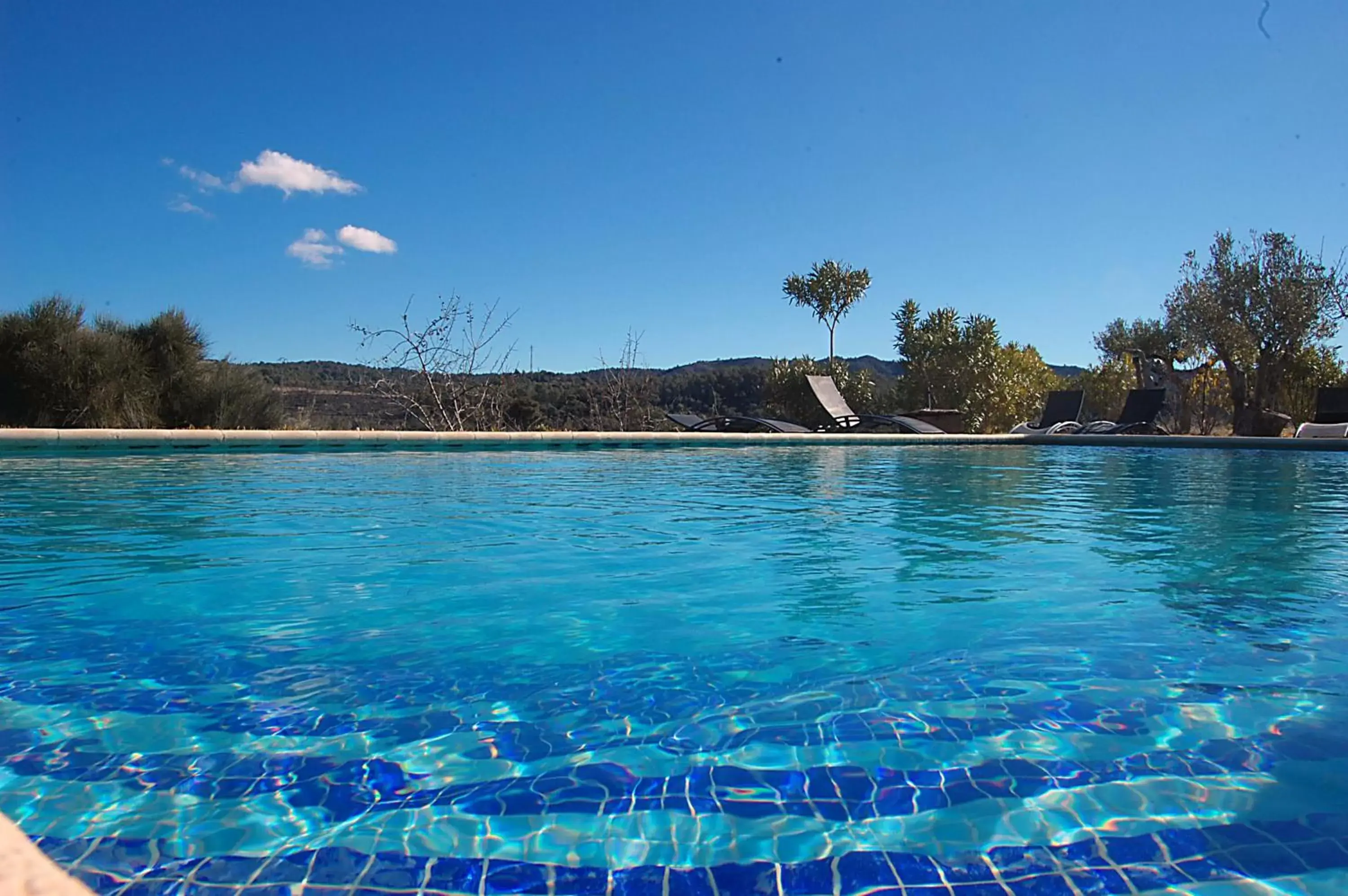 Natural landscape, Swimming Pool in El Pao Spa