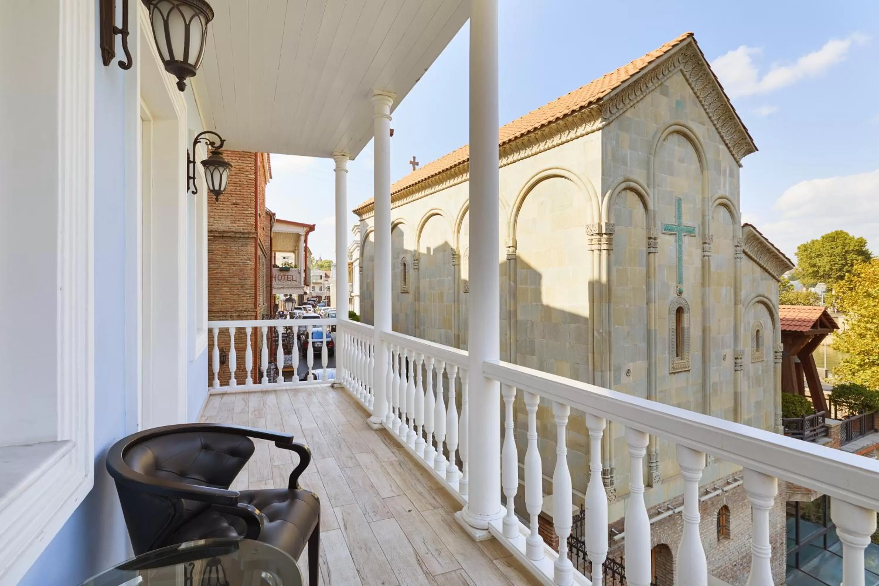 Property building in Hotel Aivani Old Tbilisi