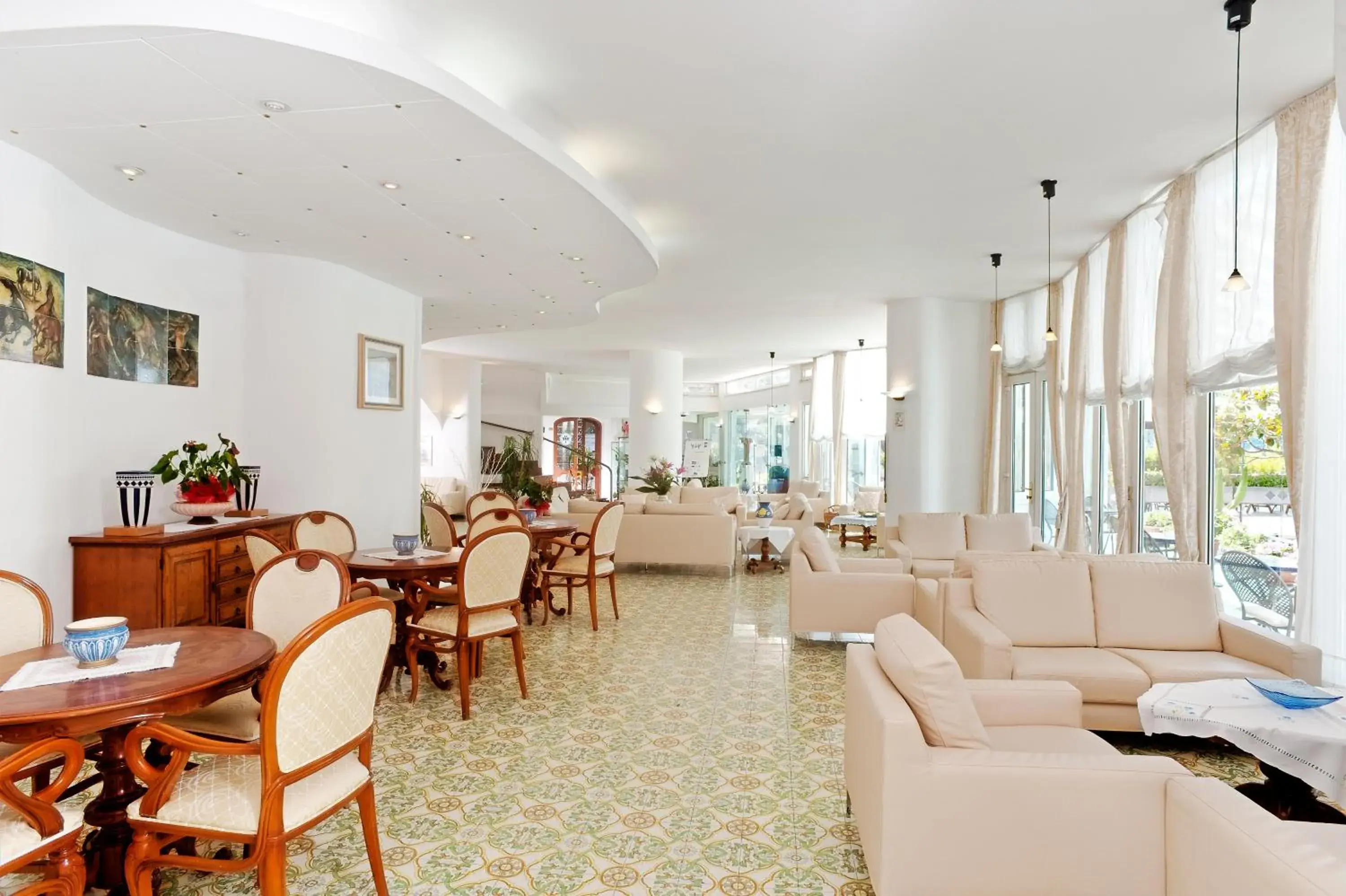 Lobby or reception, Restaurant/Places to Eat in Il Gattopardo Hotel Terme & Beauty Farm