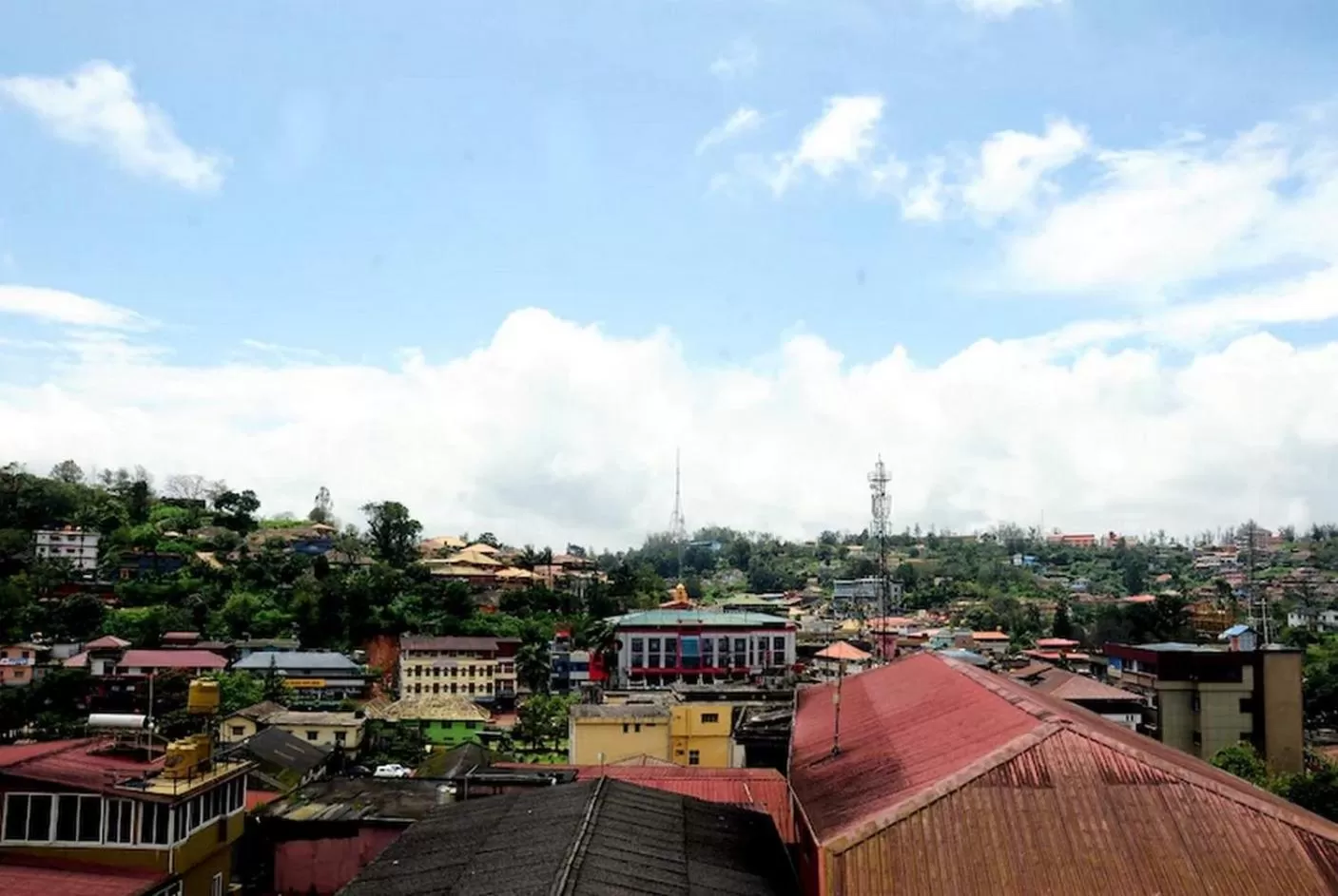 Bird's eye view in Hotel La Gowri, Coorg