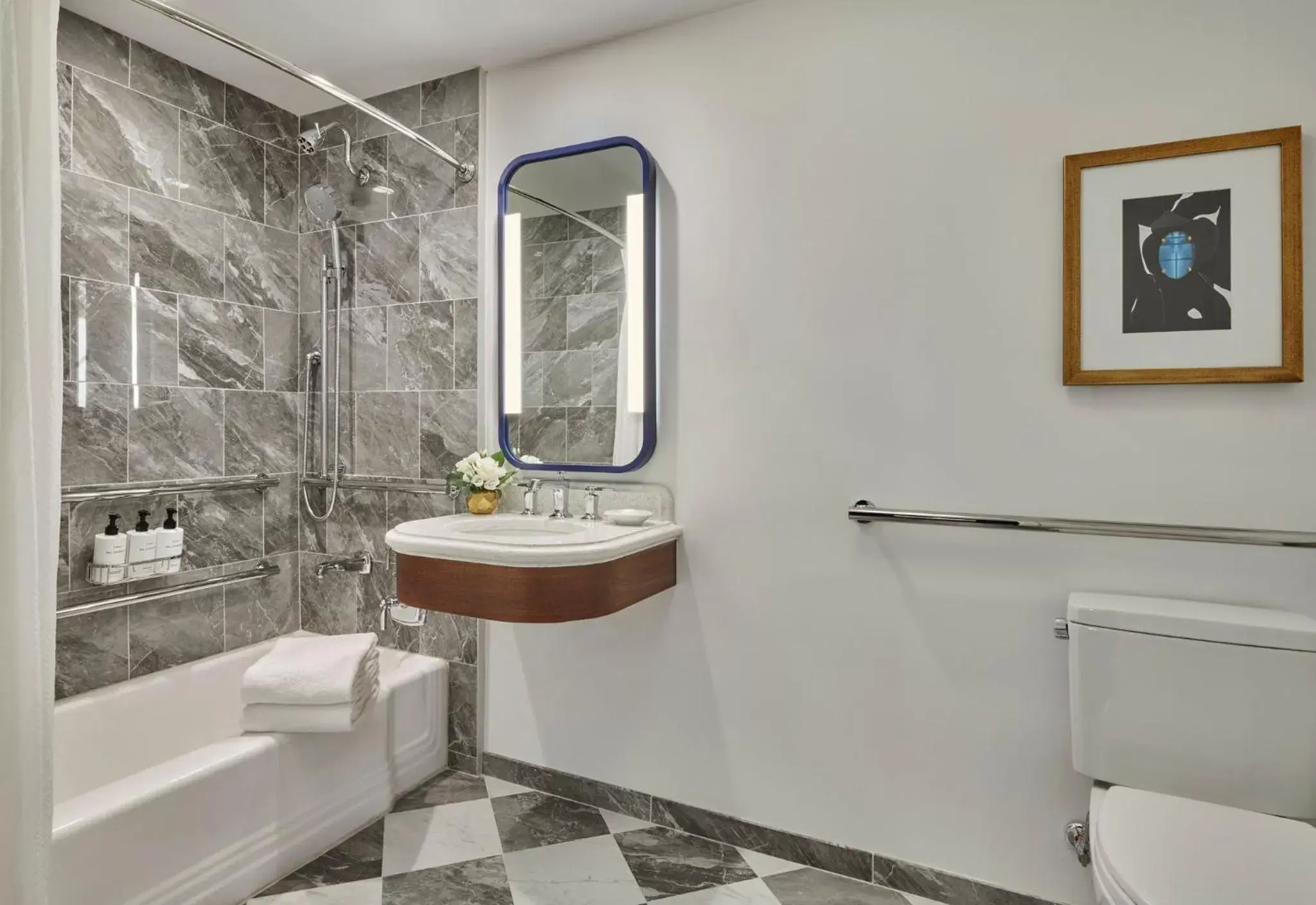 Bathroom in InterContinental Chicago Magnificent Mile by IHG Bathroom in InterContinental Chicago Magnificent Mile by IHG