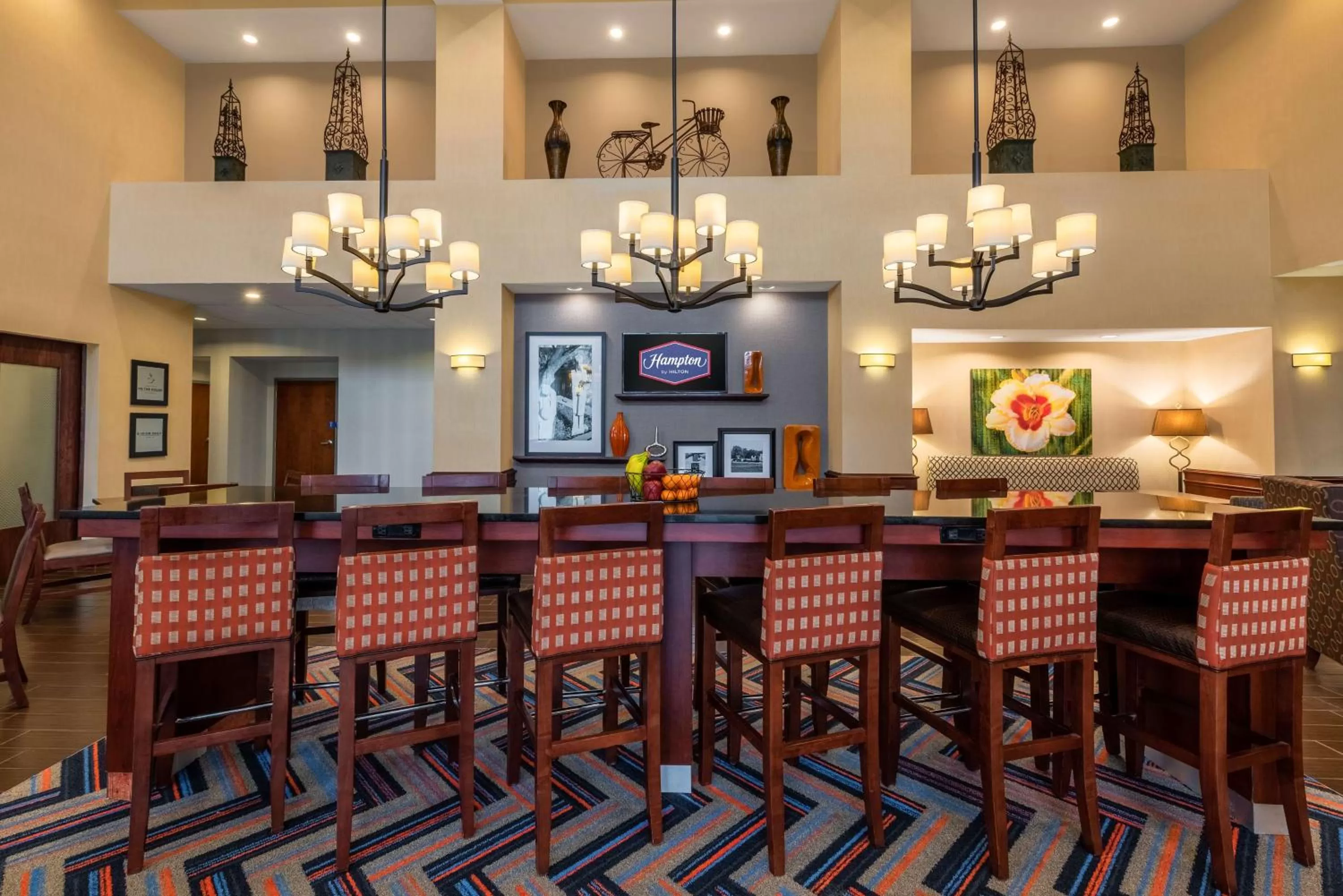 Lobby or reception in Hampton Inn & Suites Hopkinsville