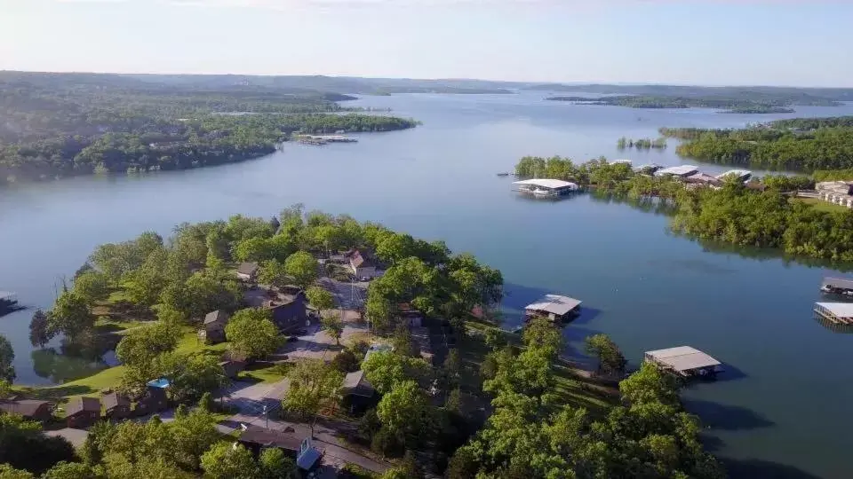 Lake view, Bird's-eye View in Calm Waters Resort