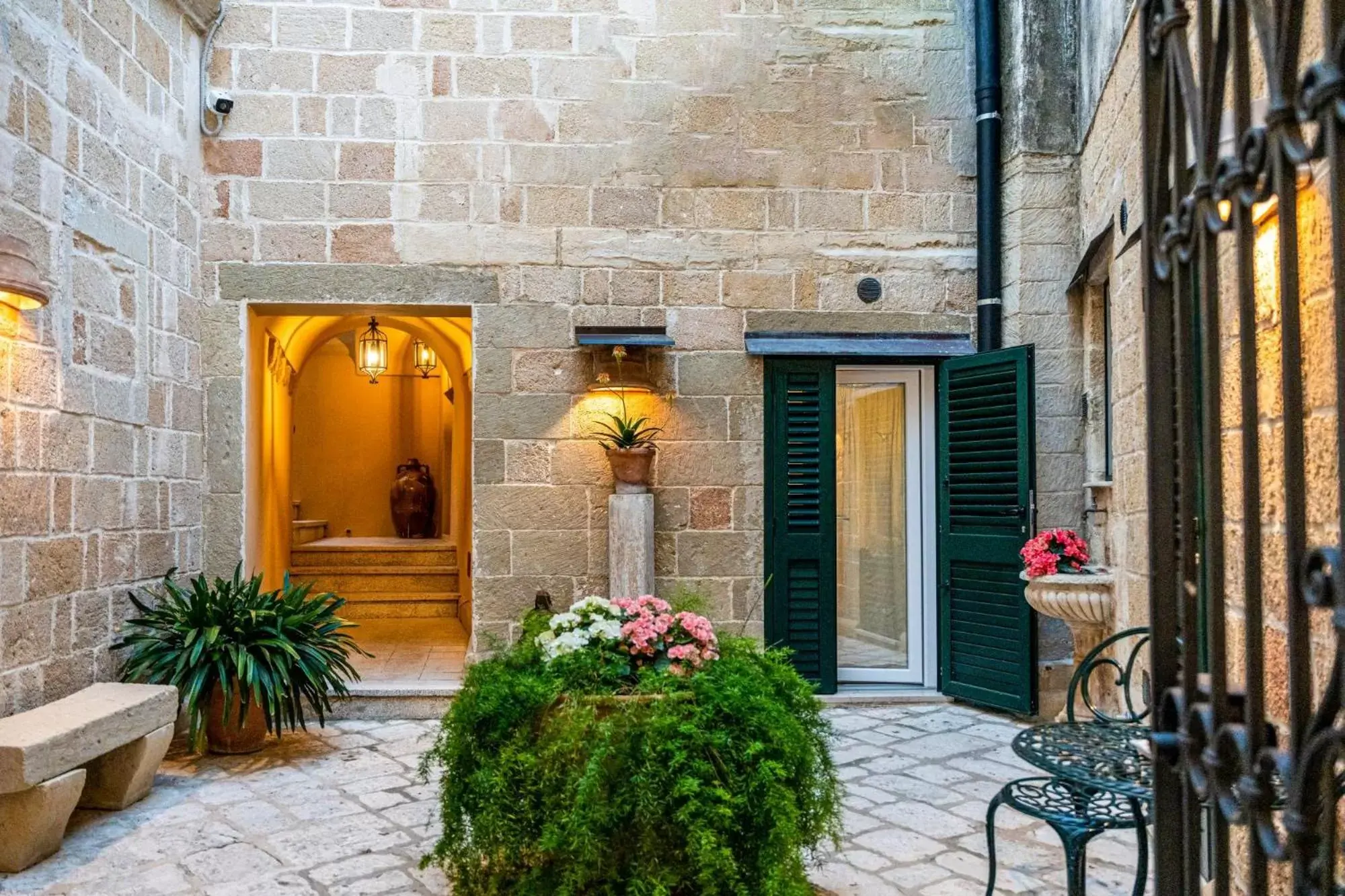 Patio in Palazzo De Mori