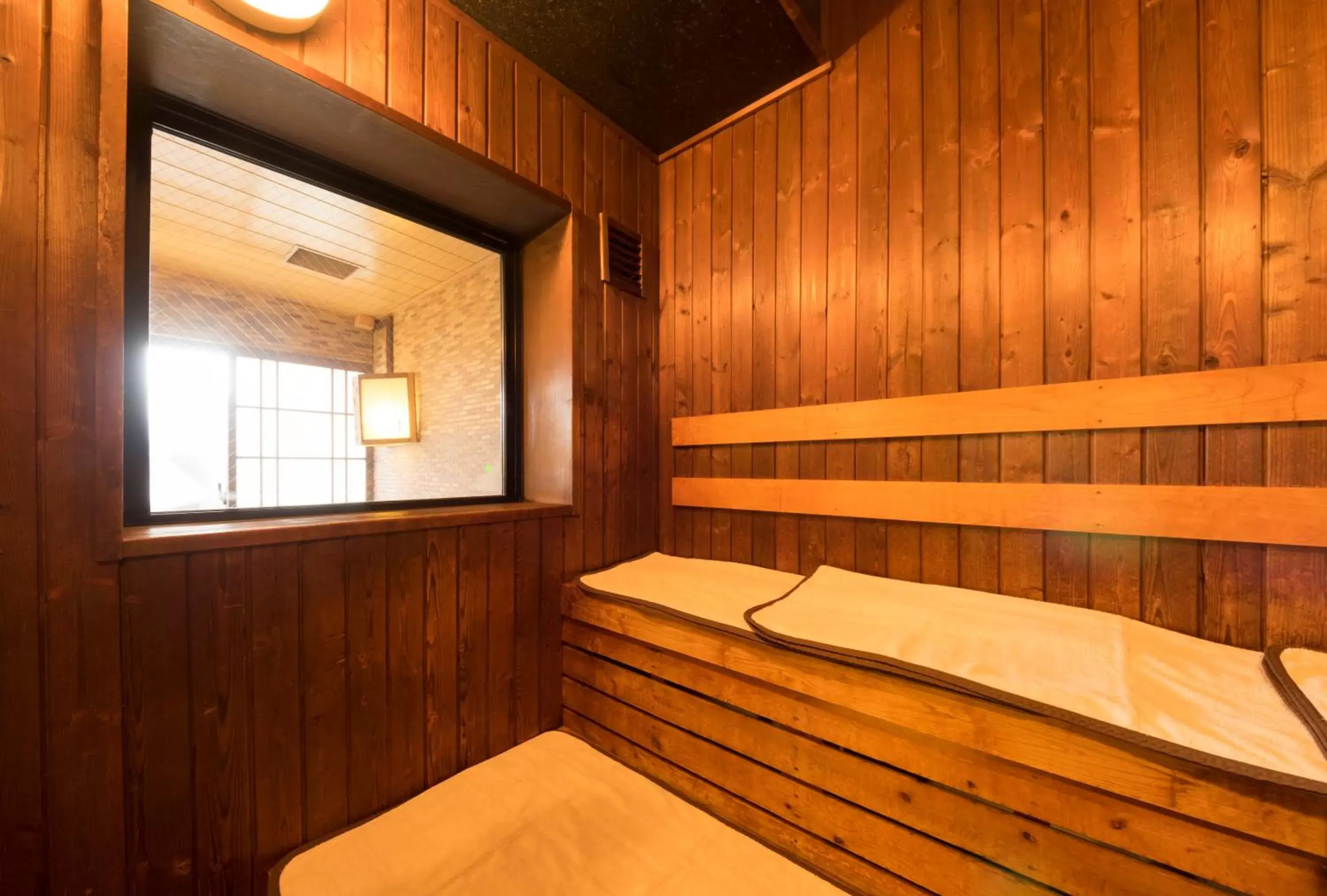 Sauna in Dormy Inn Takamatsu