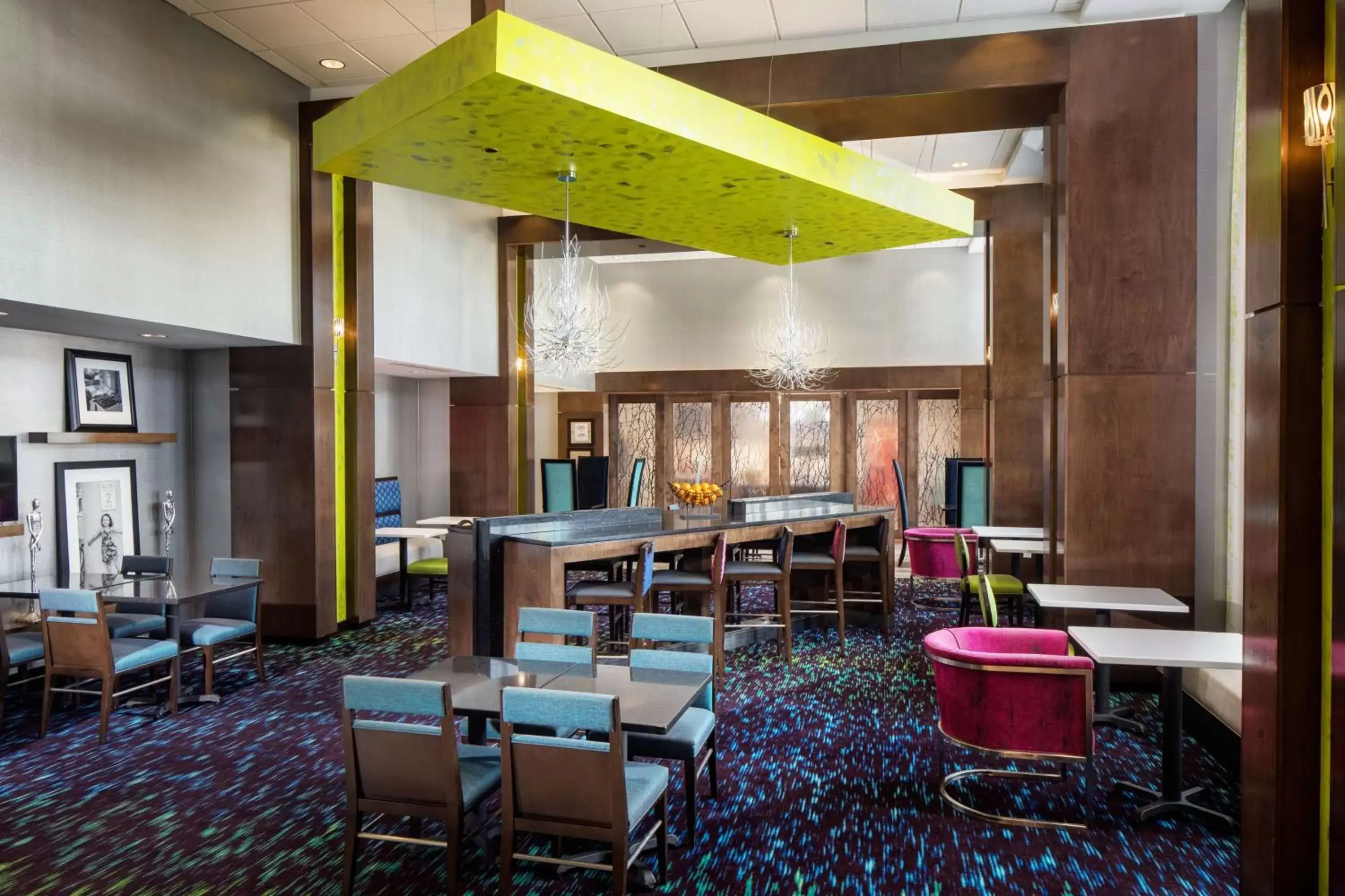 Lobby or reception, Restaurant/Places to Eat in Hampton Inn & Suites Charlotte/Ballantyne, Nc