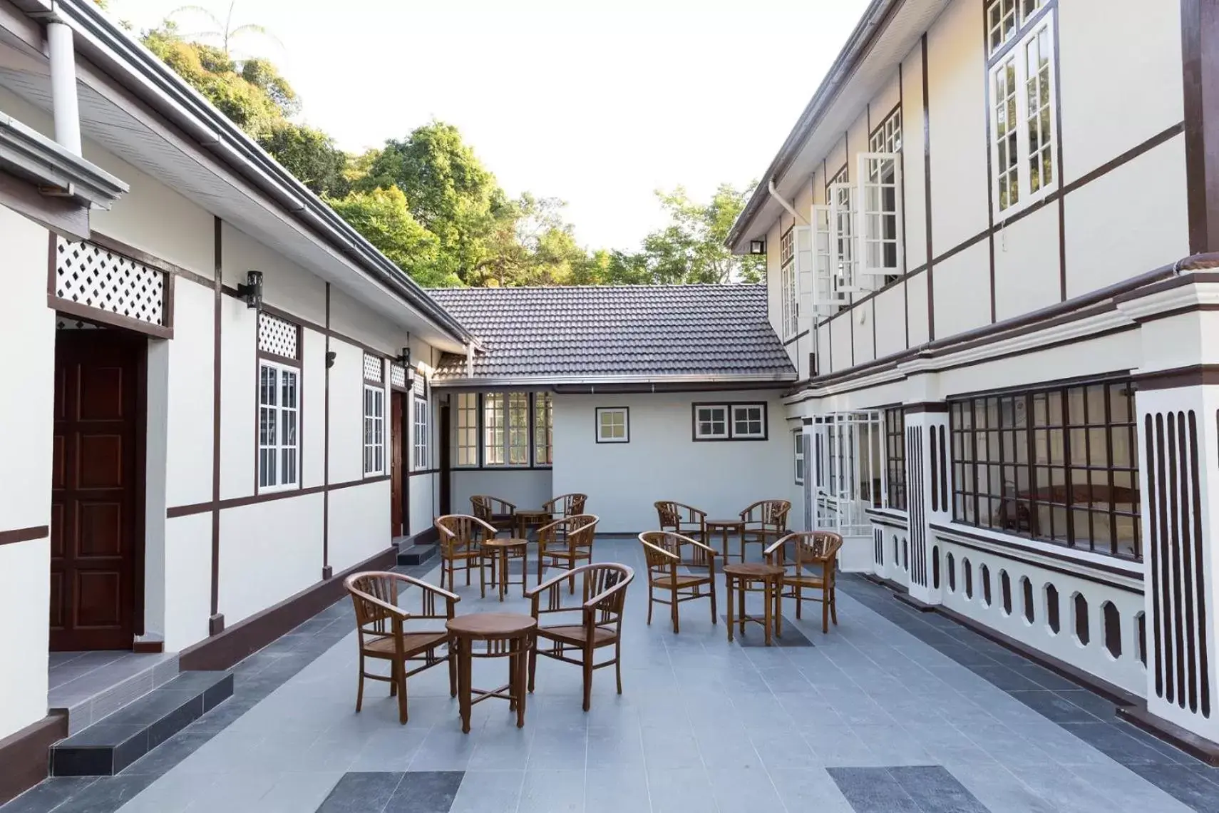 Dining area in Hickory Penang Hill