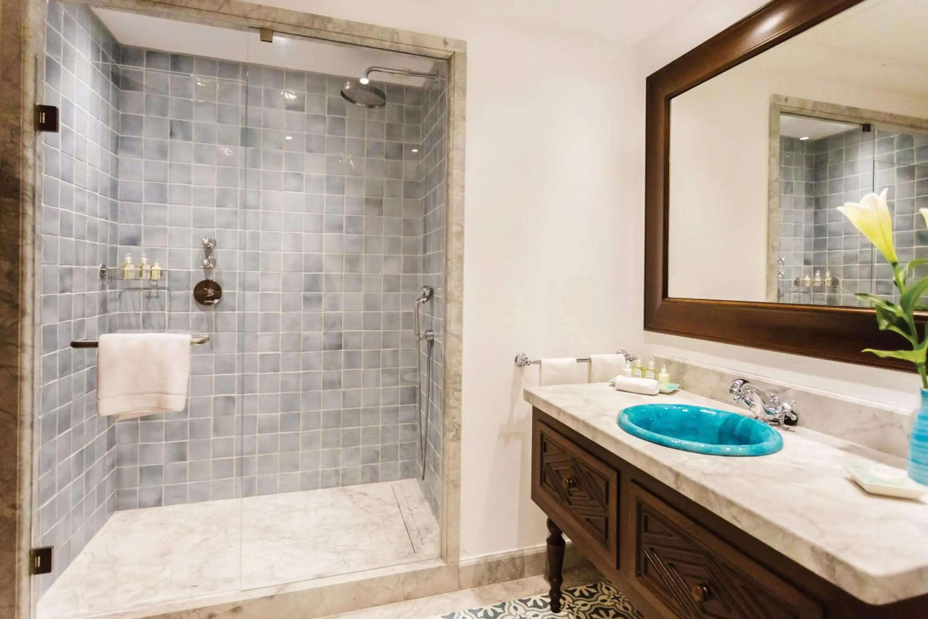 Bathroom in La Residencia, A Belmond Hotel, Mallorca