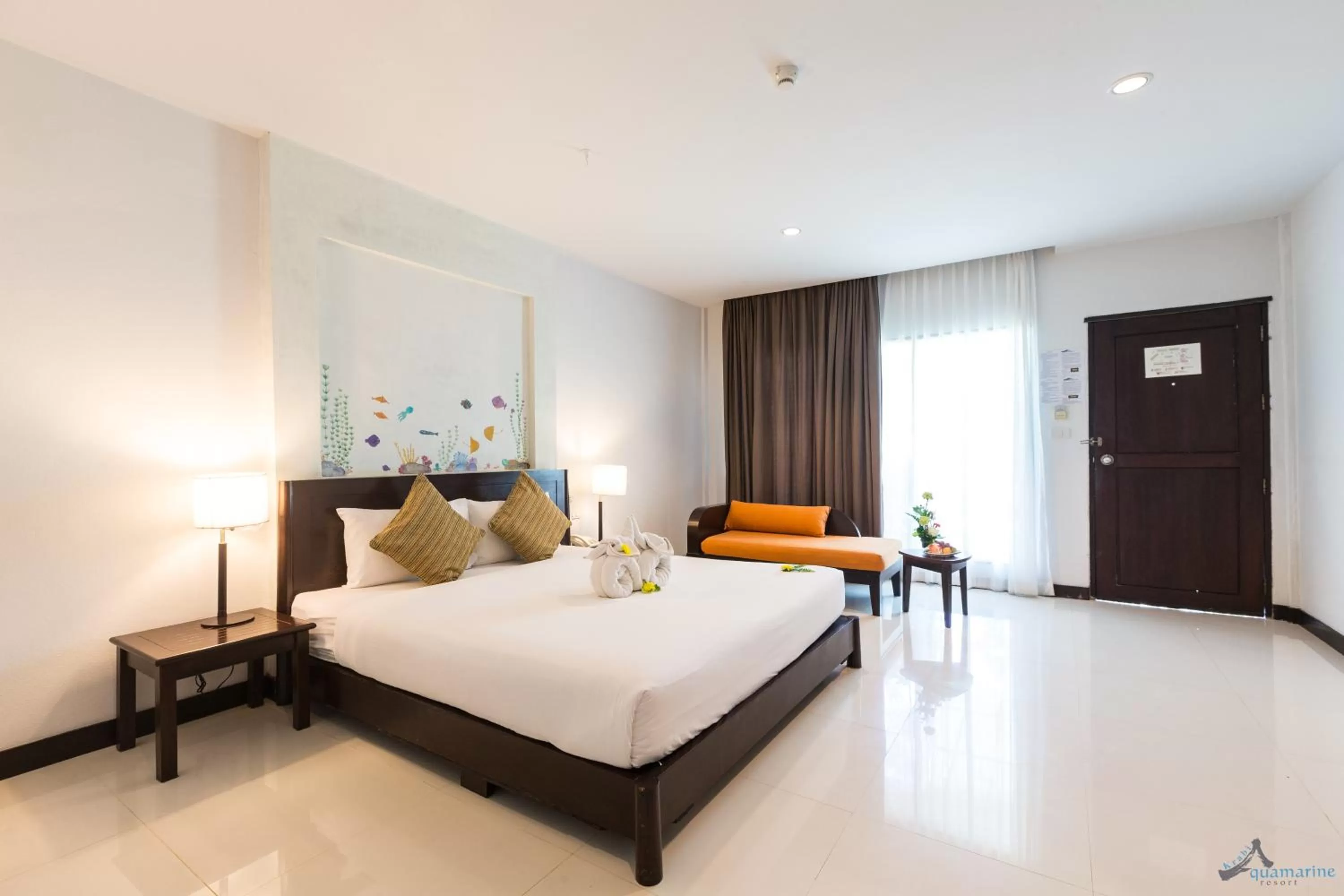 Bed in Krabi Aquamarine Resort - SHA Plus