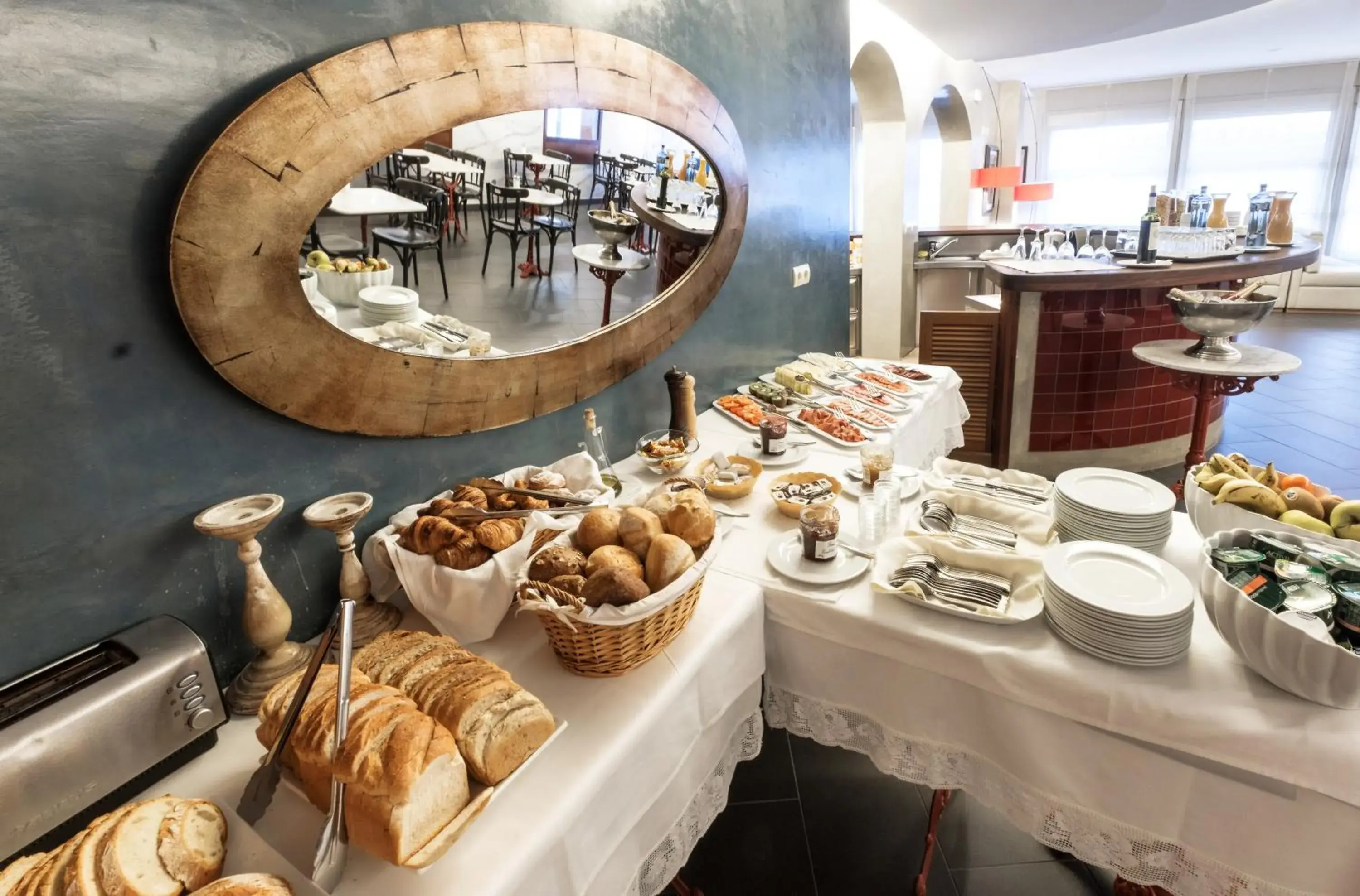 Breakfast in Hotel Carmen