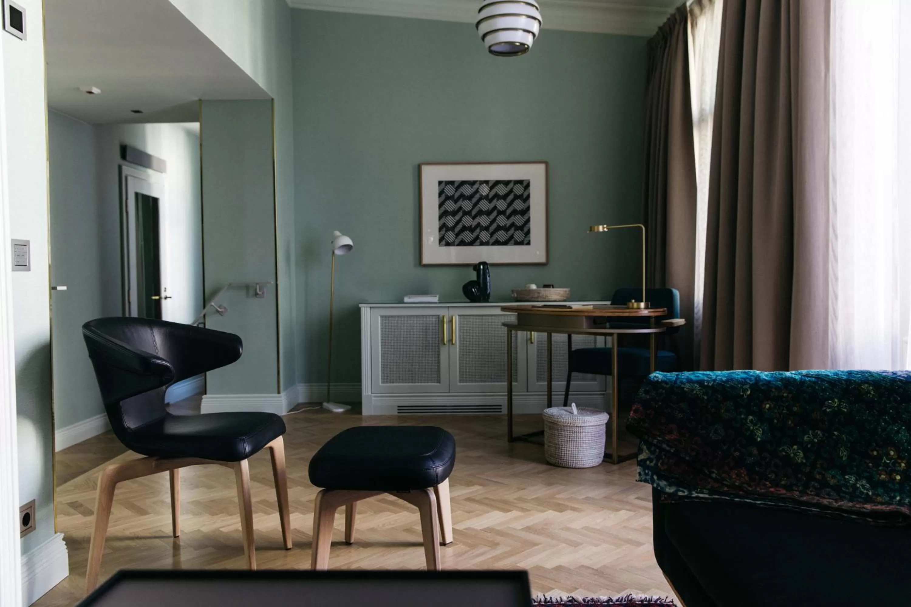 Living room in Hotel St. George Helsinki