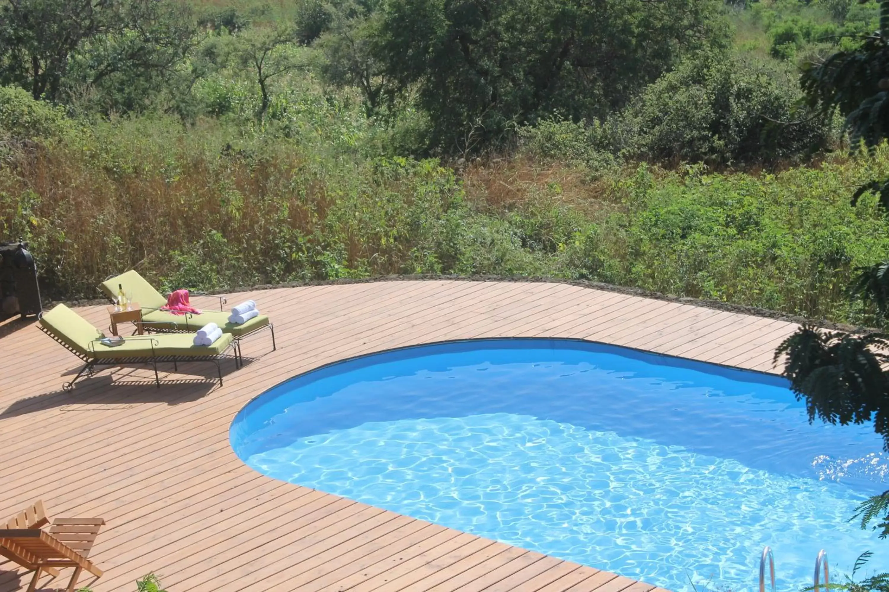 Swimming pool in La Fora Ecolodge Swimming pool in La Fora Ecolodge