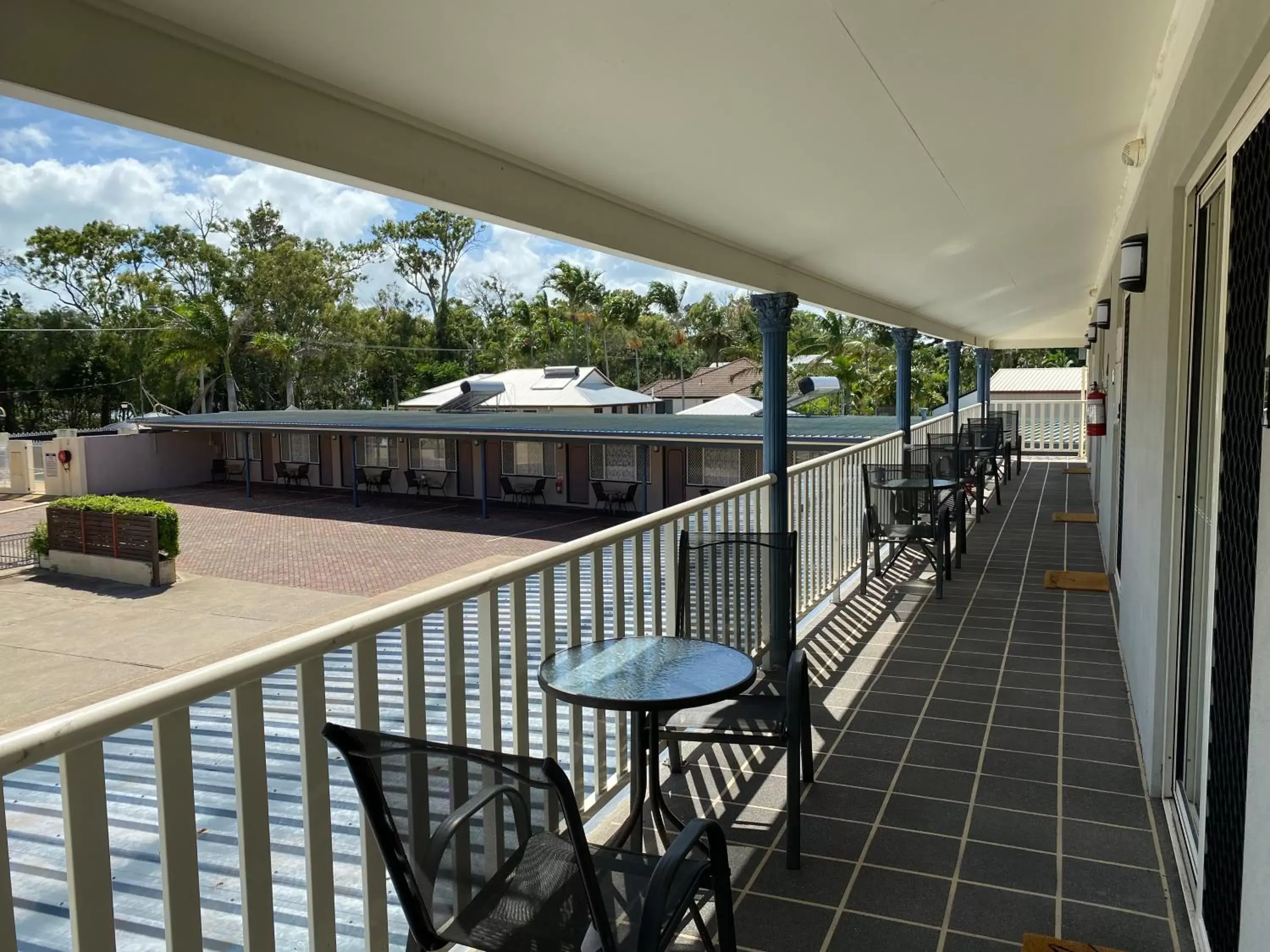 Balcony/Terrace in Hervey Bay Motel