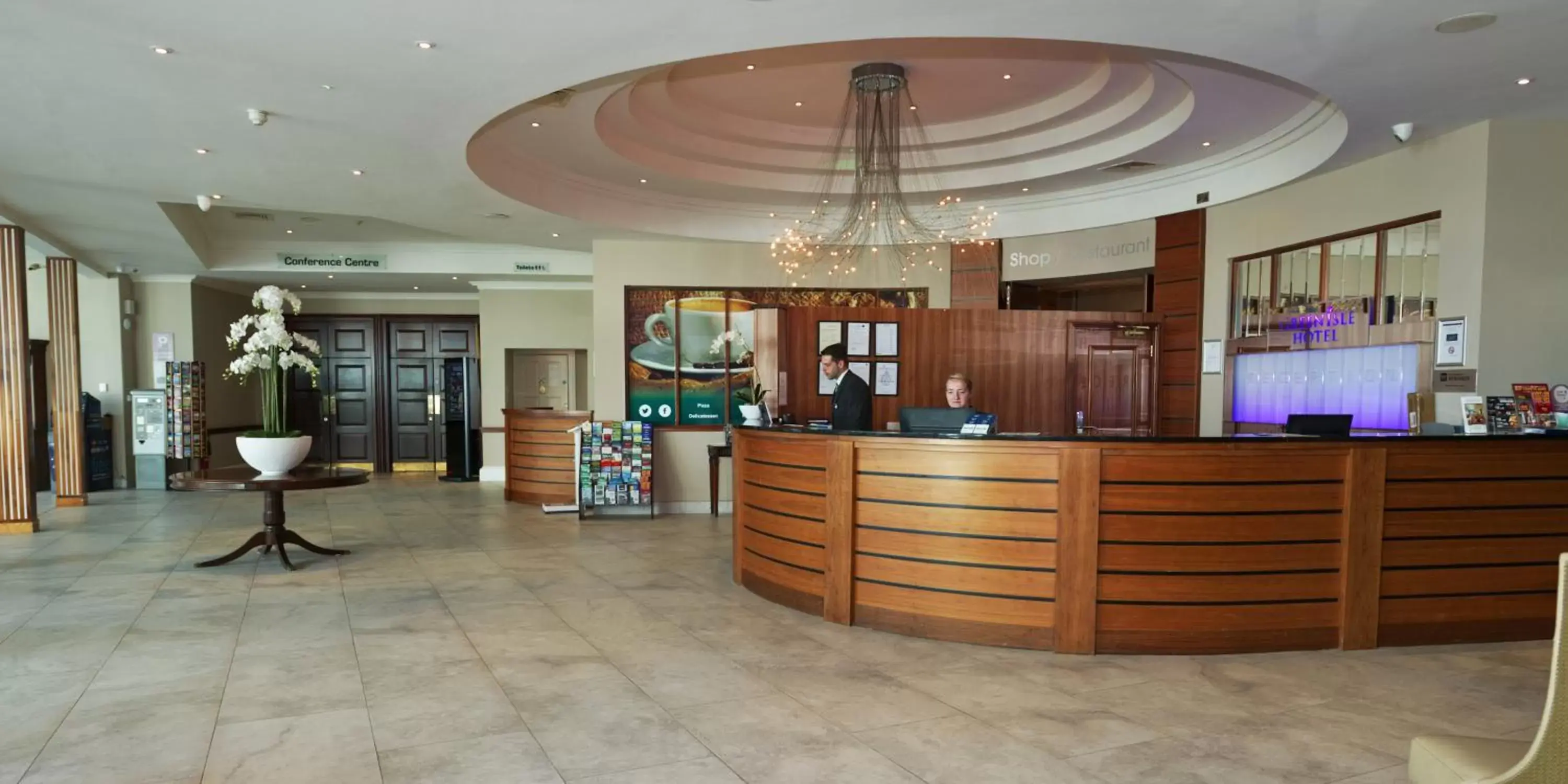 Lobby or reception, Lobby/Reception in Green Isle Hotel, Dublin