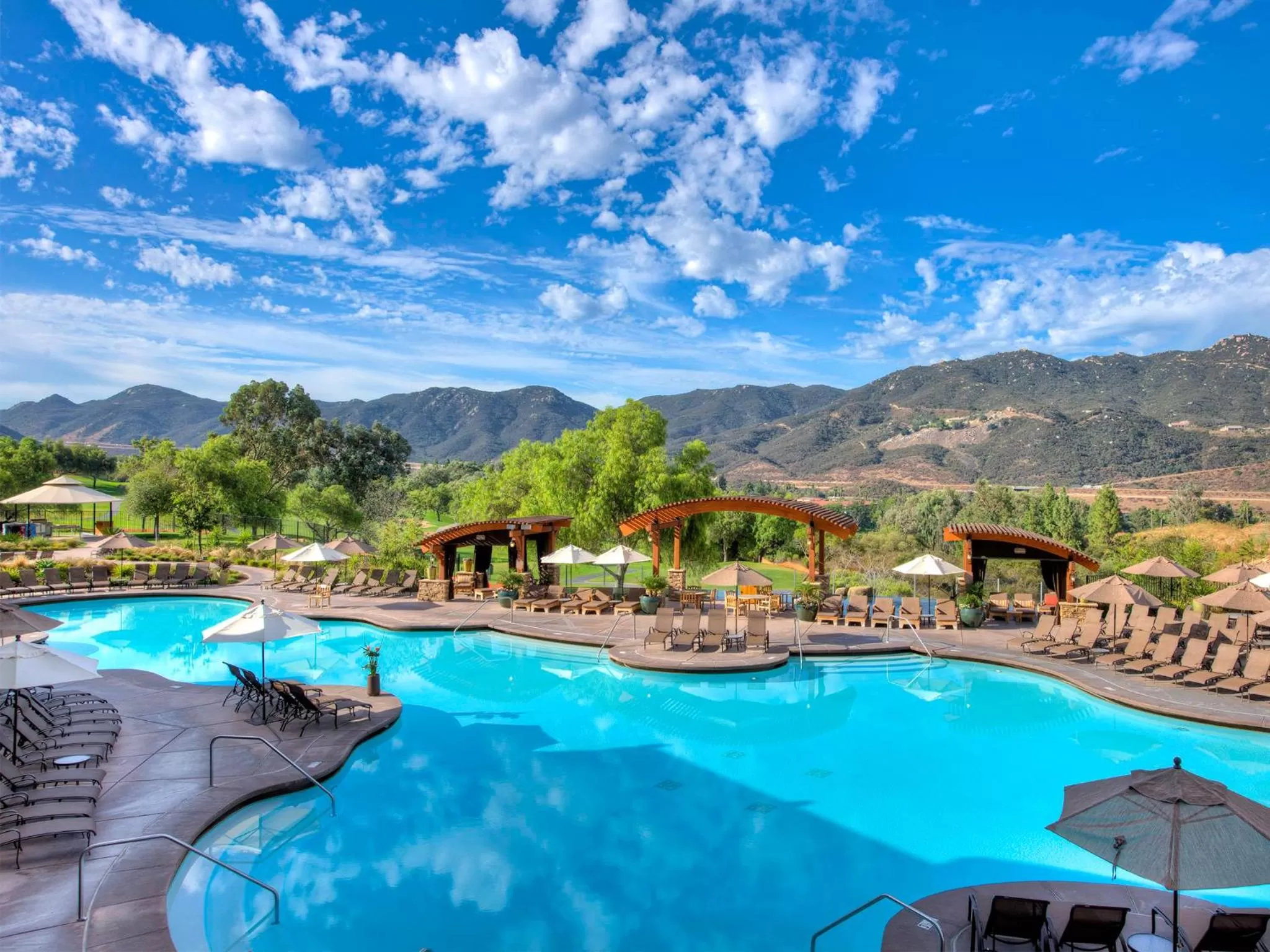 Swimming pool in Hyatt Vacation Club at the Welk, San Diego
