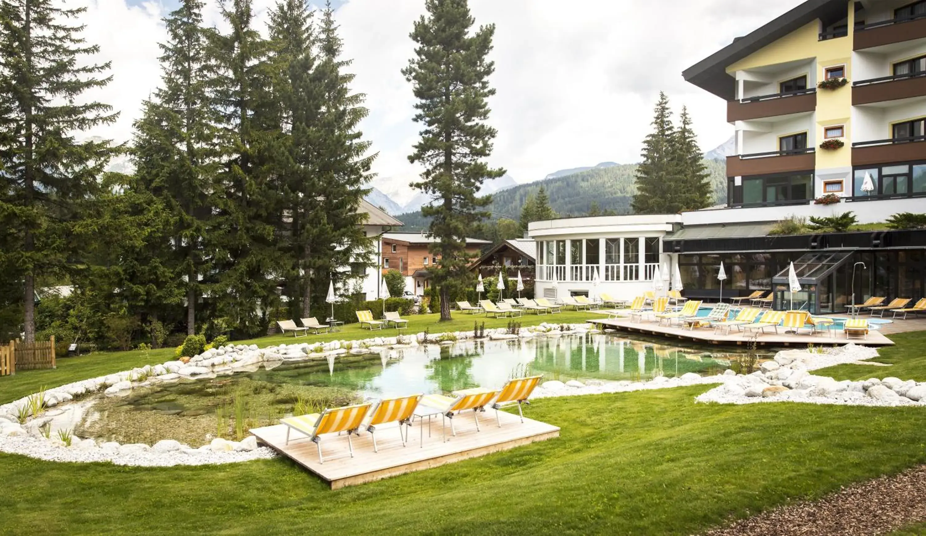 Day, Swimming Pool in Bergresort Seefeld