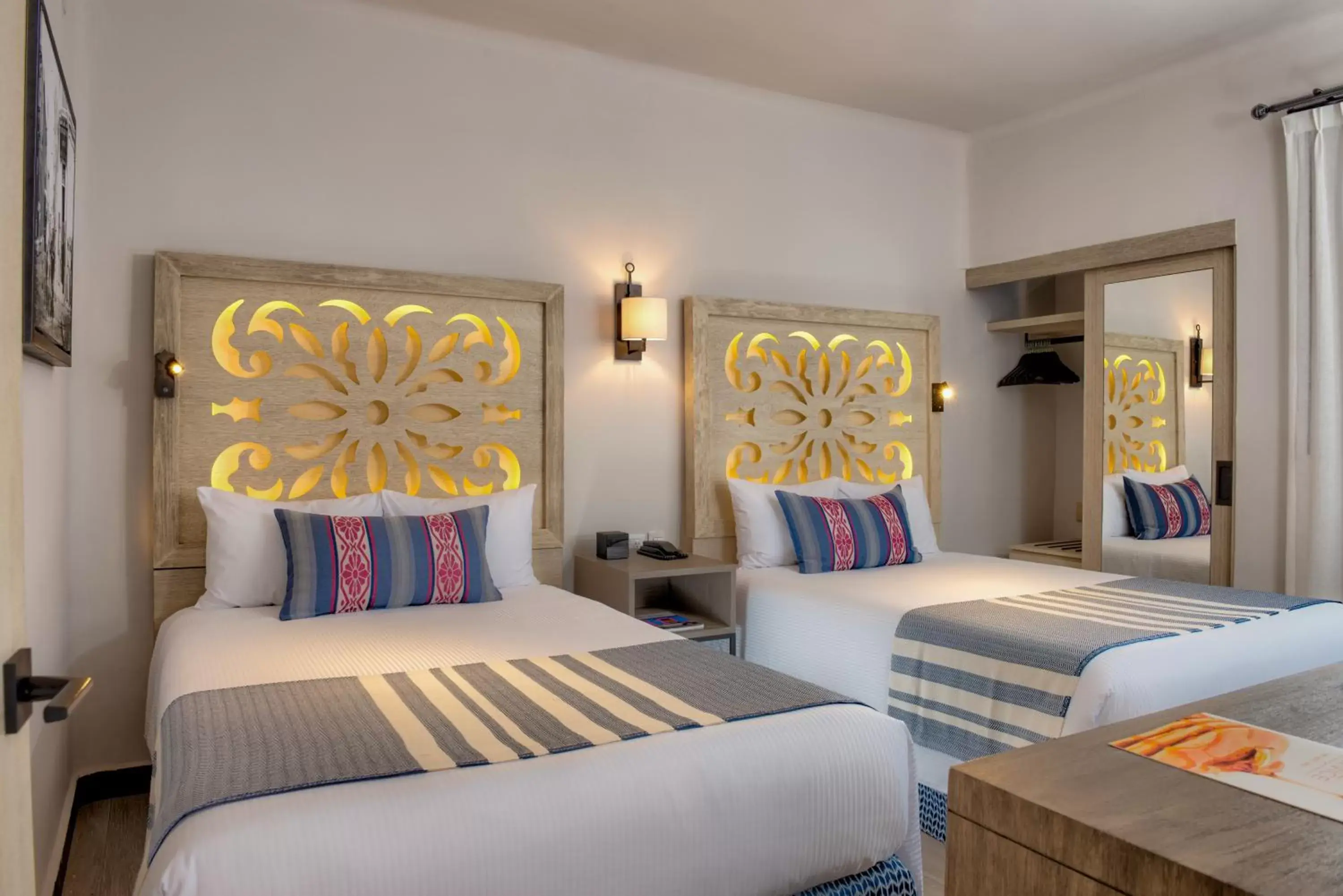 Bed in Pueblo Bonito Mazatlan Beach Resort - All Inclusive