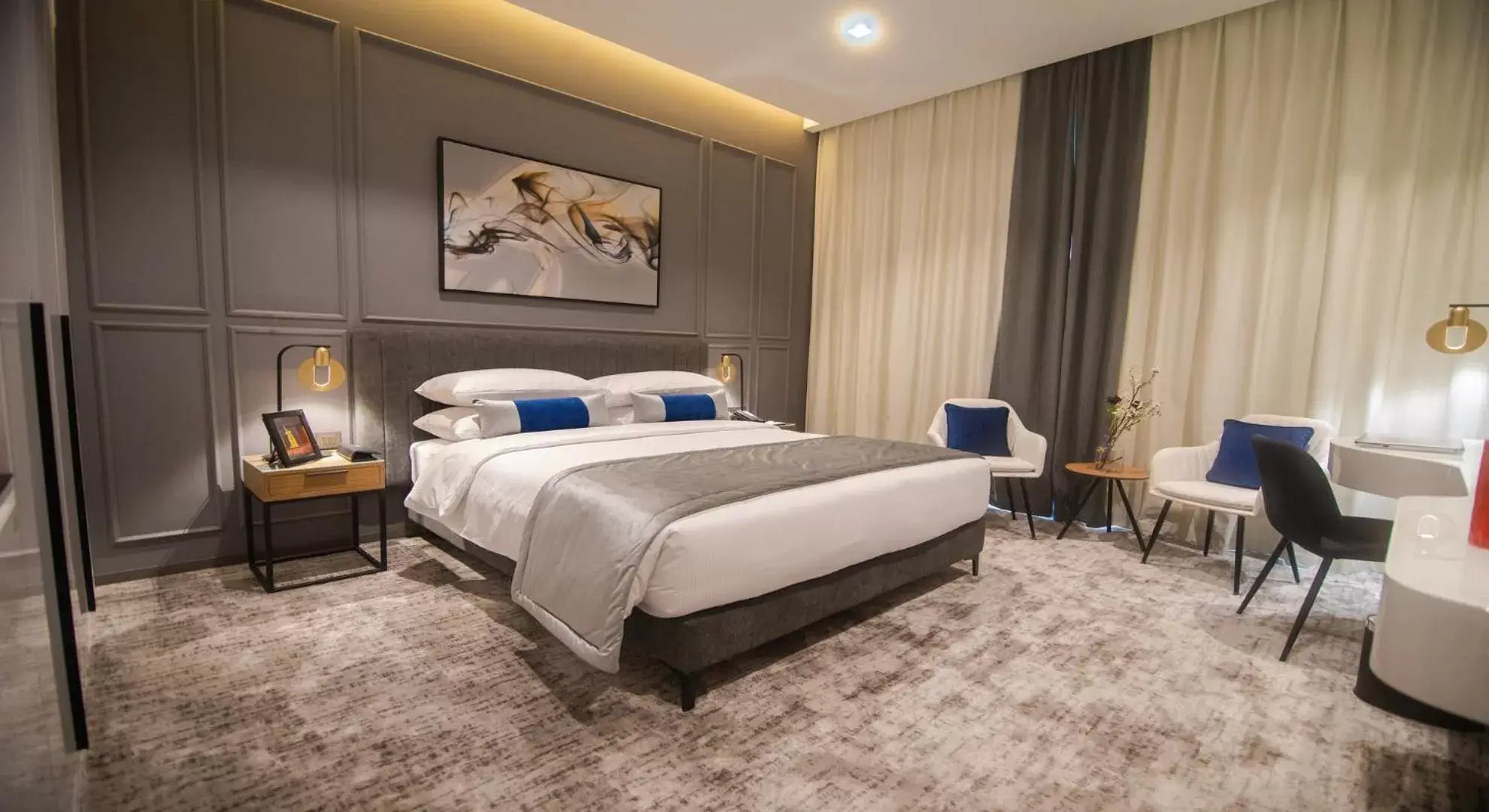 Bed in Rose Executive Hotel - DWTC