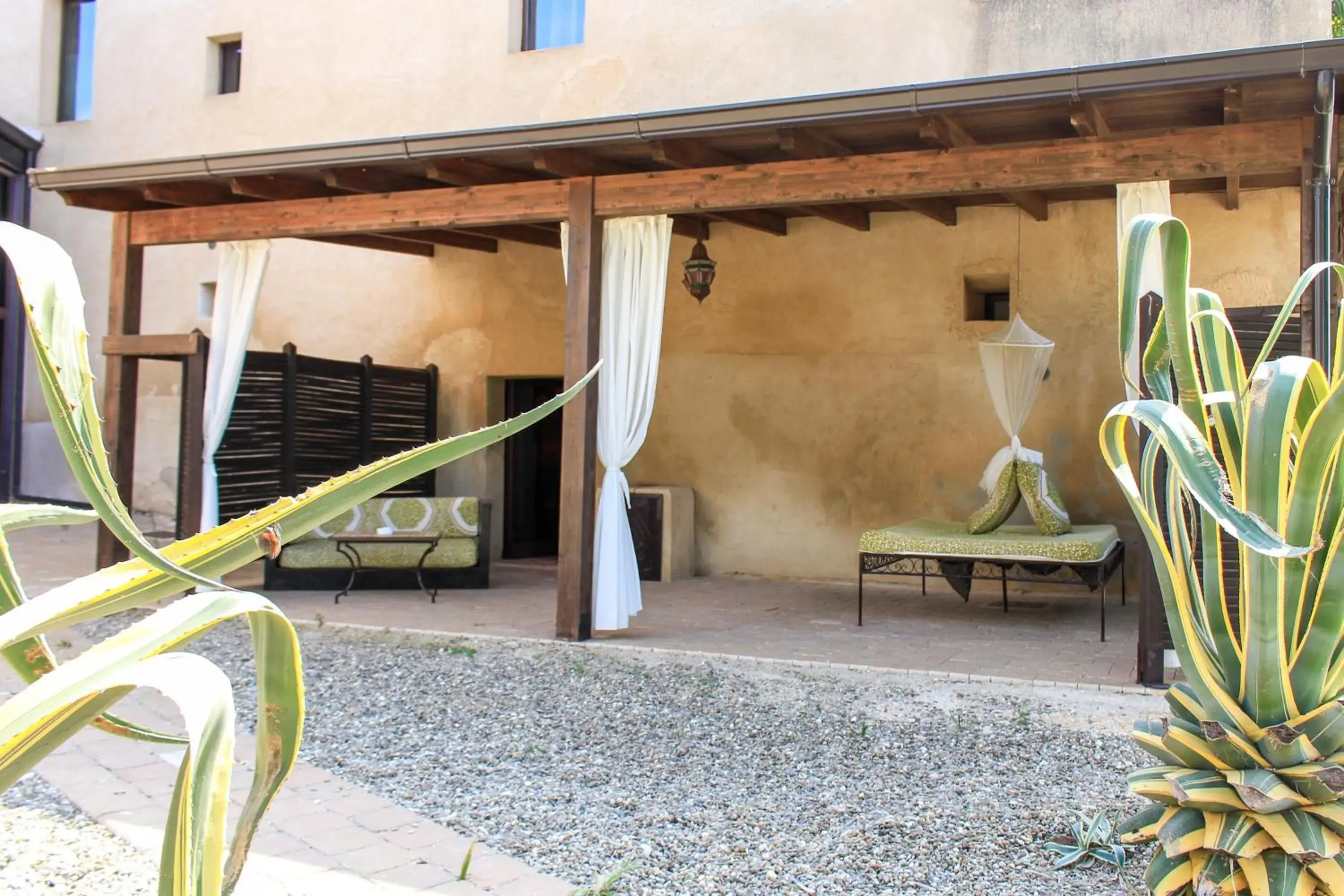 Patio in Masseria & Spa LuciaGiovanni