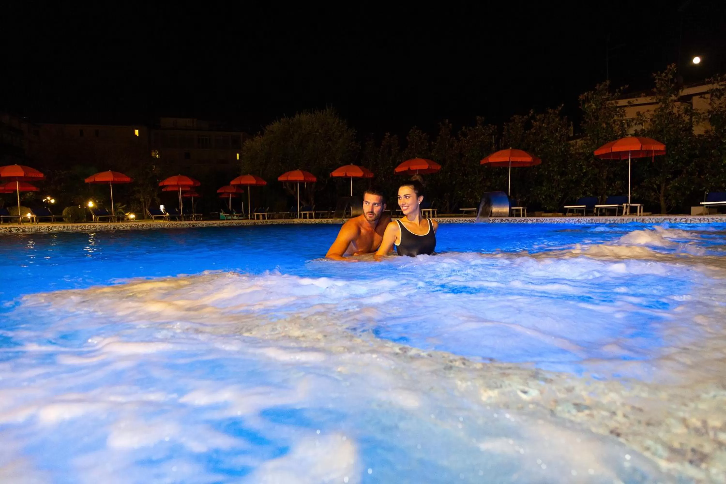 Swimming pool in Hotel Savoia Thermae & SPA