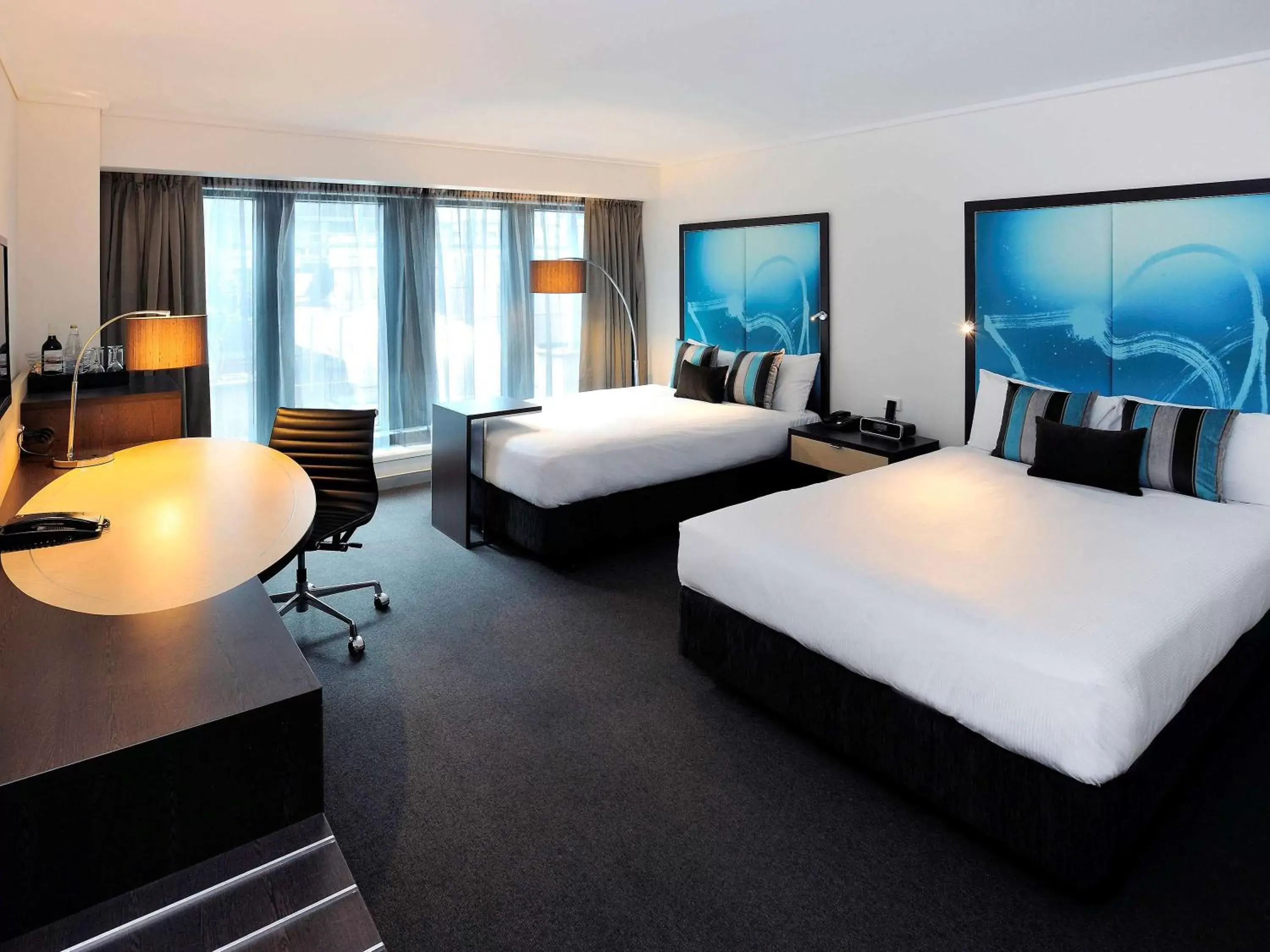 Photo of the whole room in Novotel Melbourne On Collins
