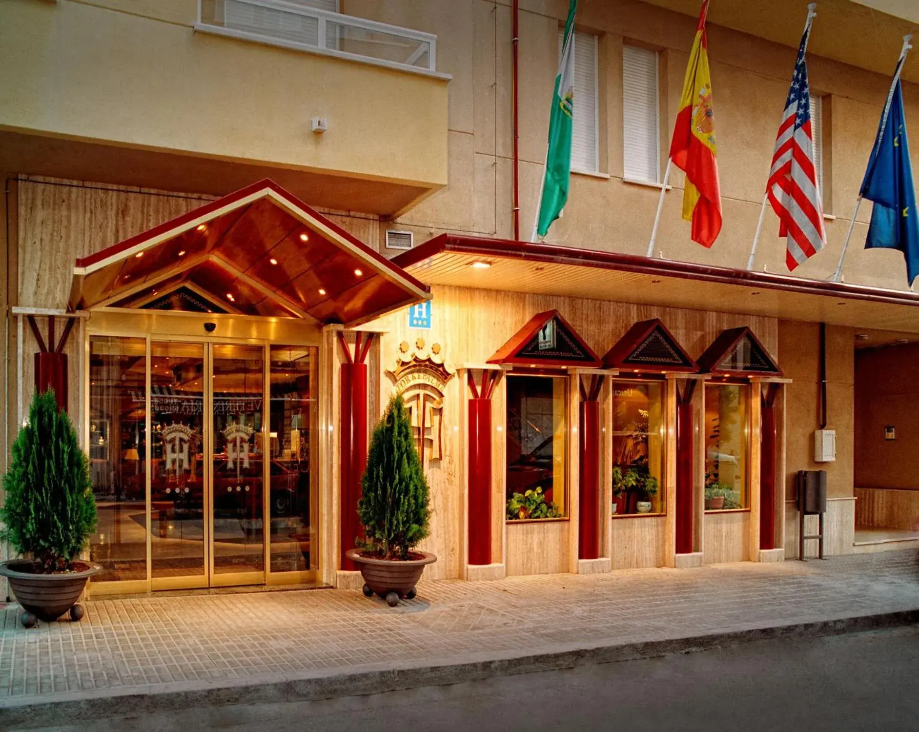 Facade/entrance in Hotel Torrepalma