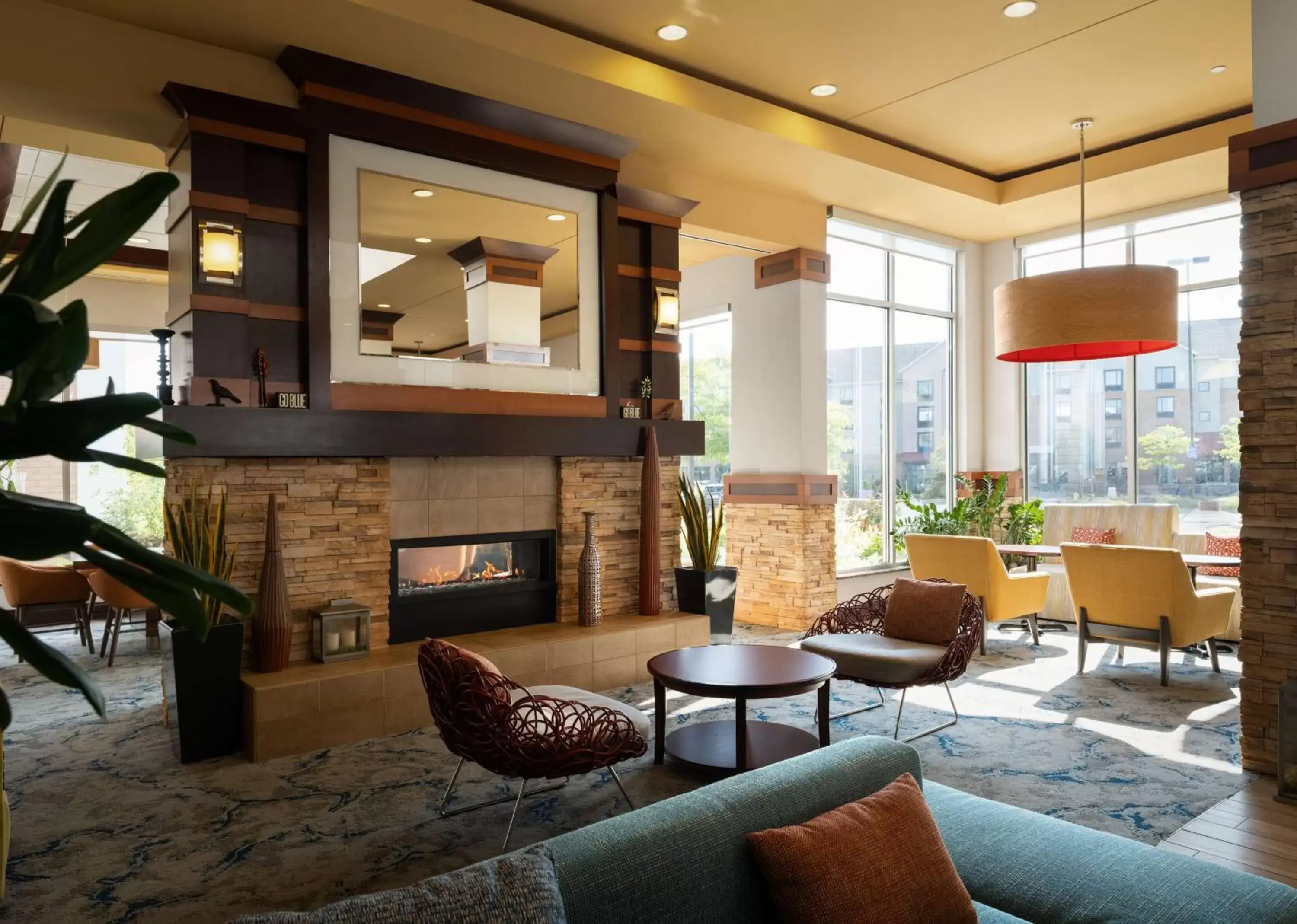 Lobby or reception in Hilton Garden Inn Ann Arbor Lobby or reception in Hilton Garden Inn Ann Arbor