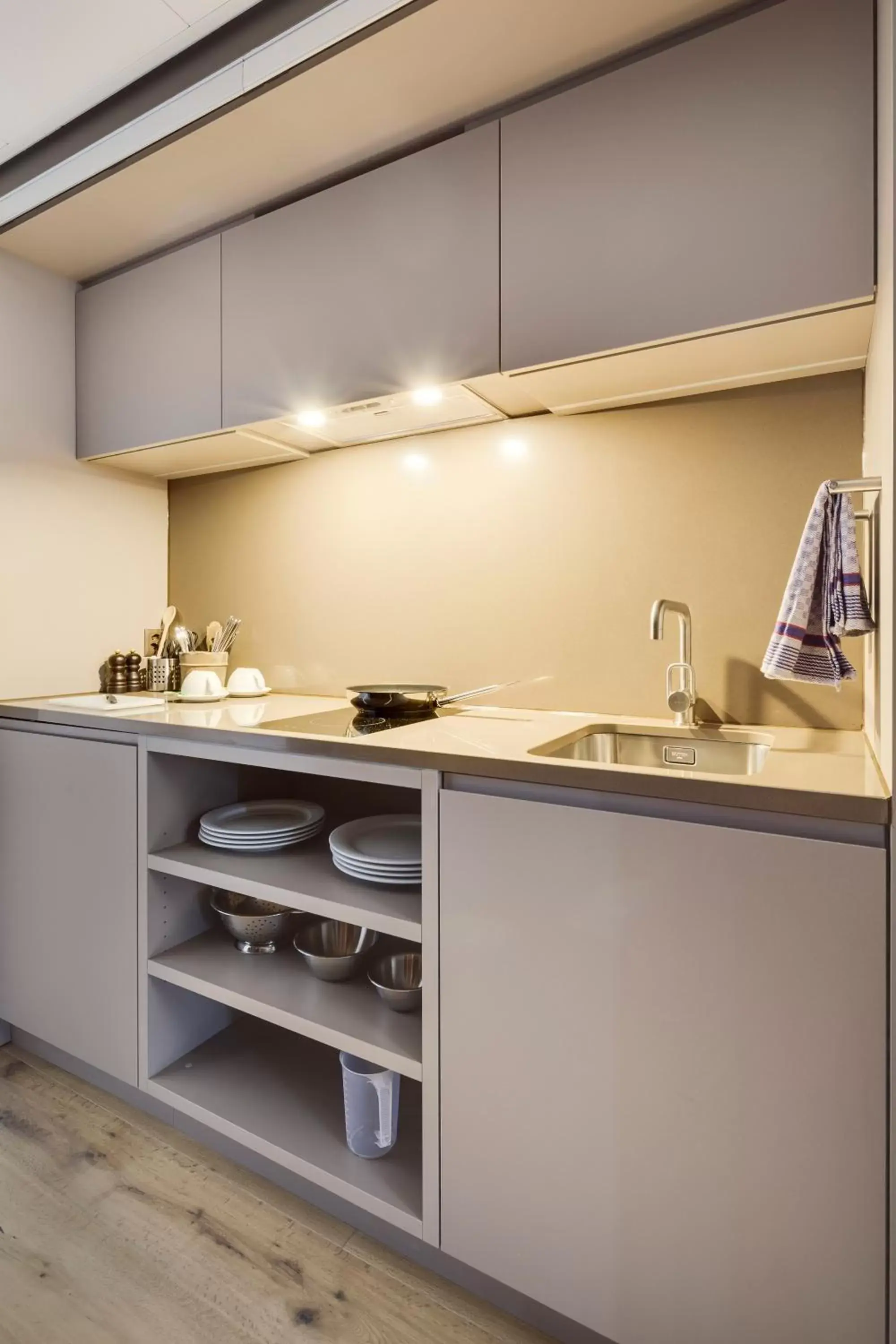 Kitchen or kitchenette, Kitchen/Kitchenette in Hotel Walhalla