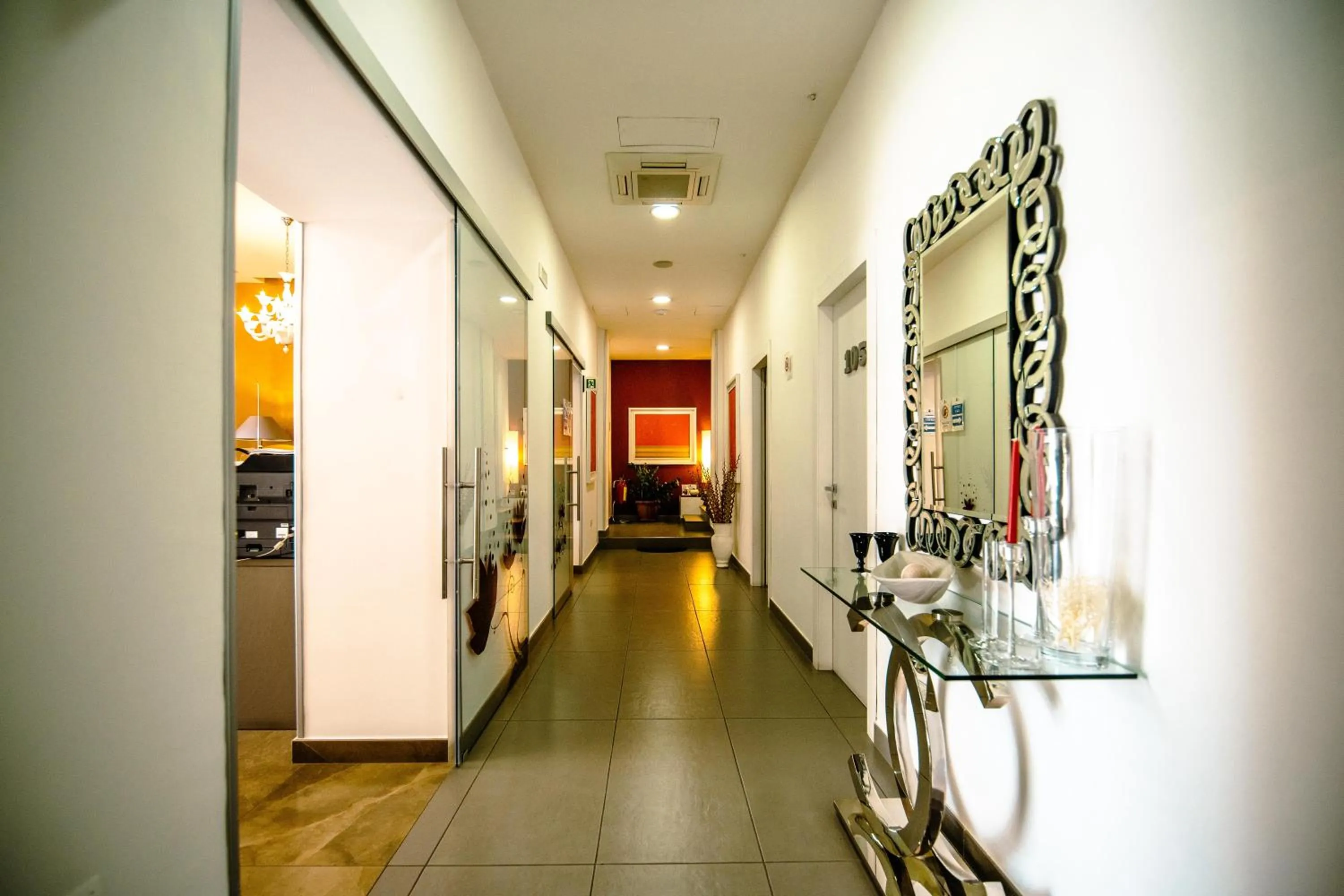 Lobby or reception in Hotel Bruman Salerno