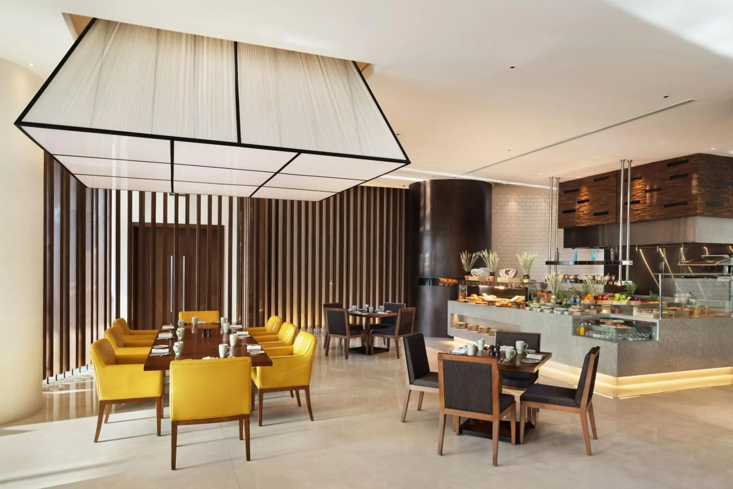 Kitchen or kitchenette, Restaurant/Places to Eat in JW Marriott Hotel Muscat