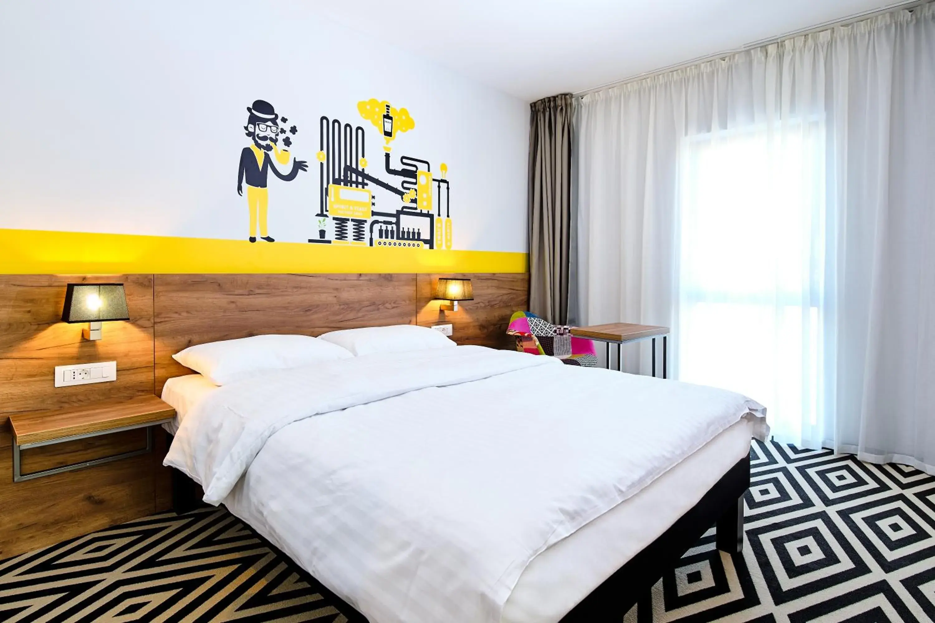 Bed in ibis Styles Arad