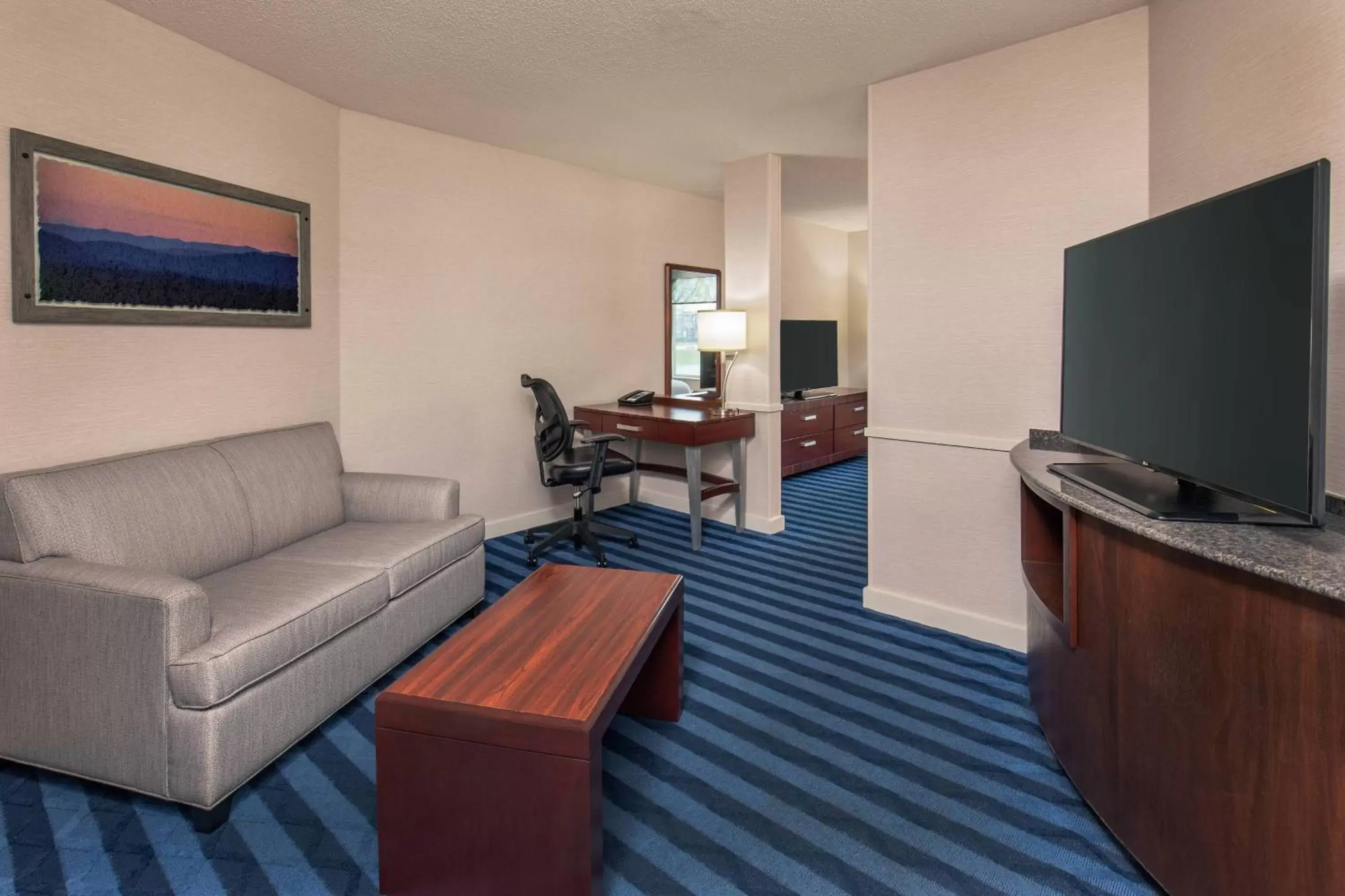 Photo of the whole room, TV/Entertainment Center in Fairfield Inn & Suites Lancaster