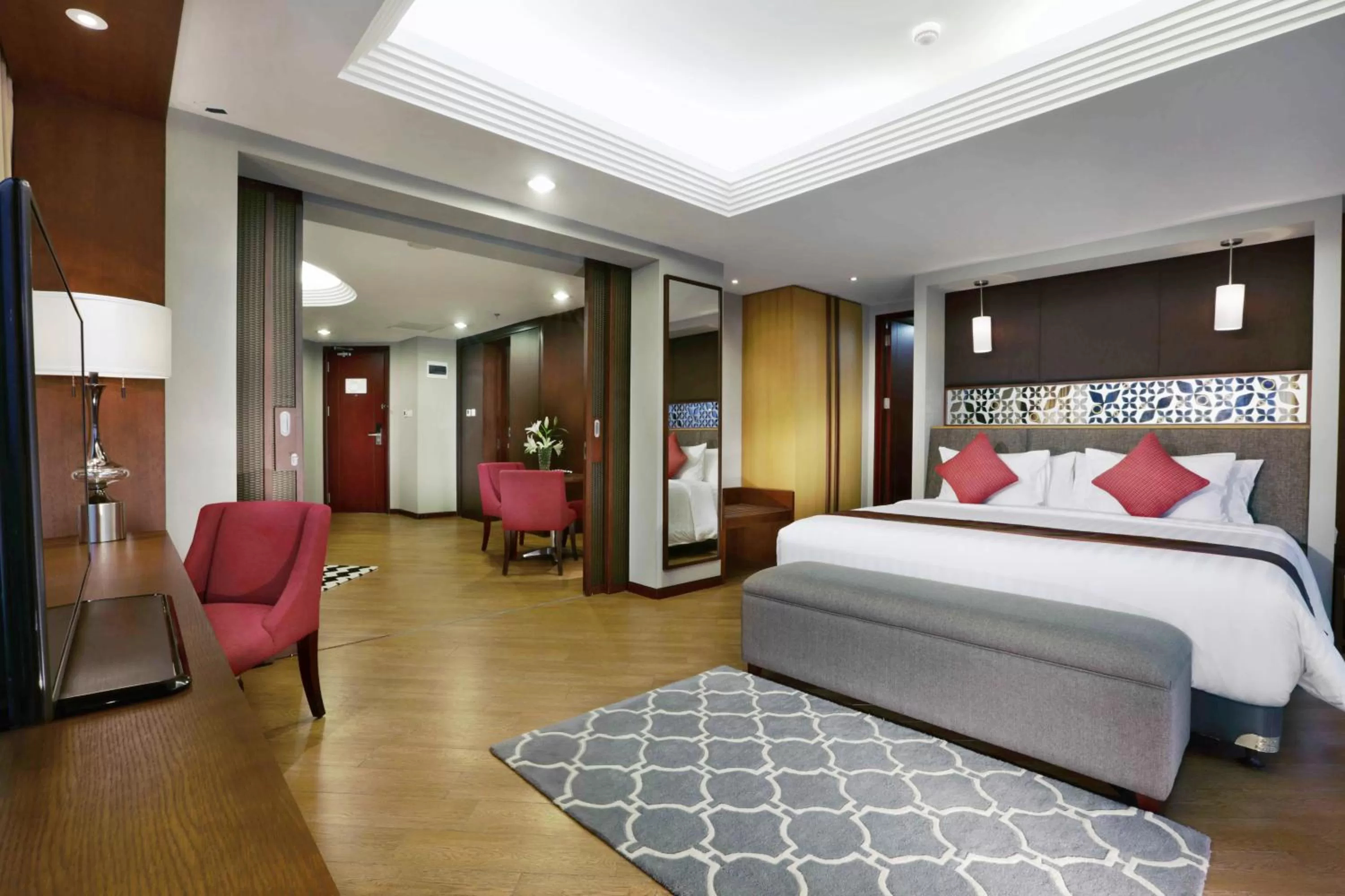 Bathroom, Bed in Aston Sentul Lake Resort & Conference Center