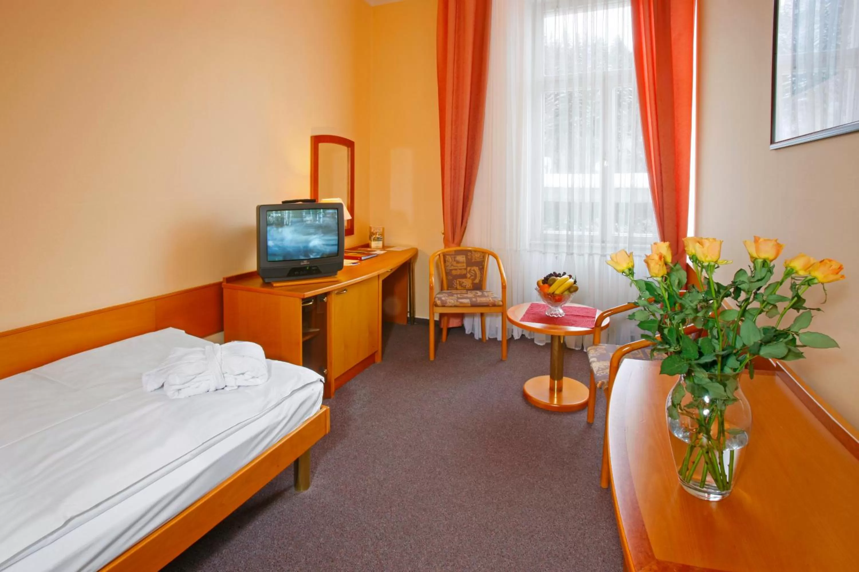 Bedroom, Bed in Ensana Hvězda - Imperiál - Neapol