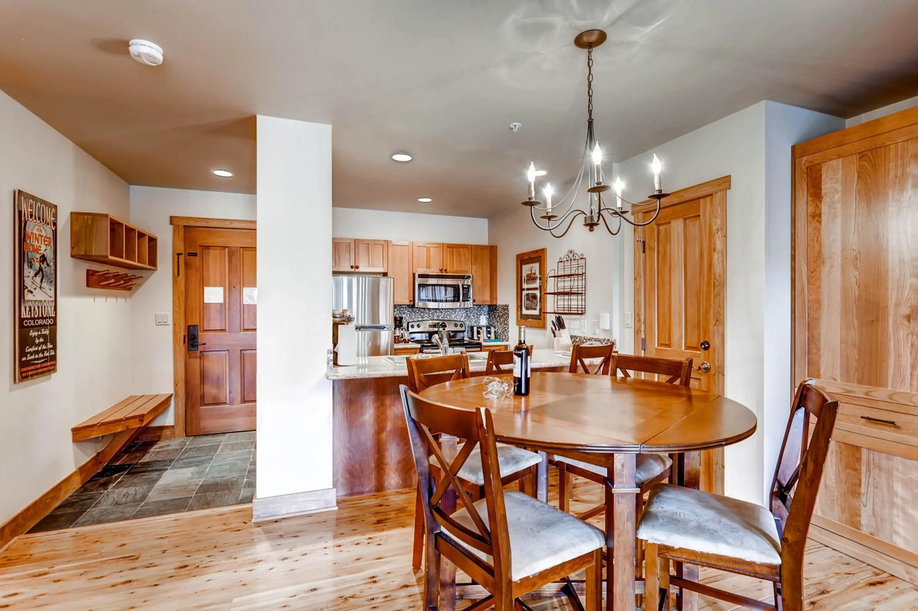 Kitchen or kitchenette, Dining Area in River Run Village by Keystone Resort