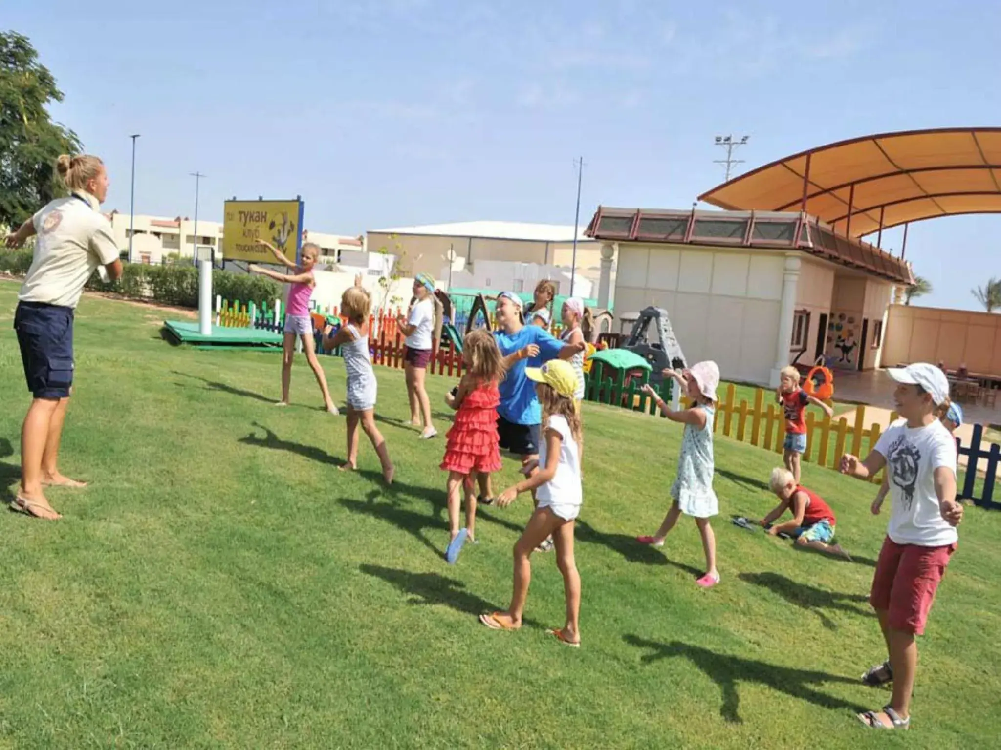 Children play ground in Concorde El Salam Sharm El Sheikh Sport Hotel