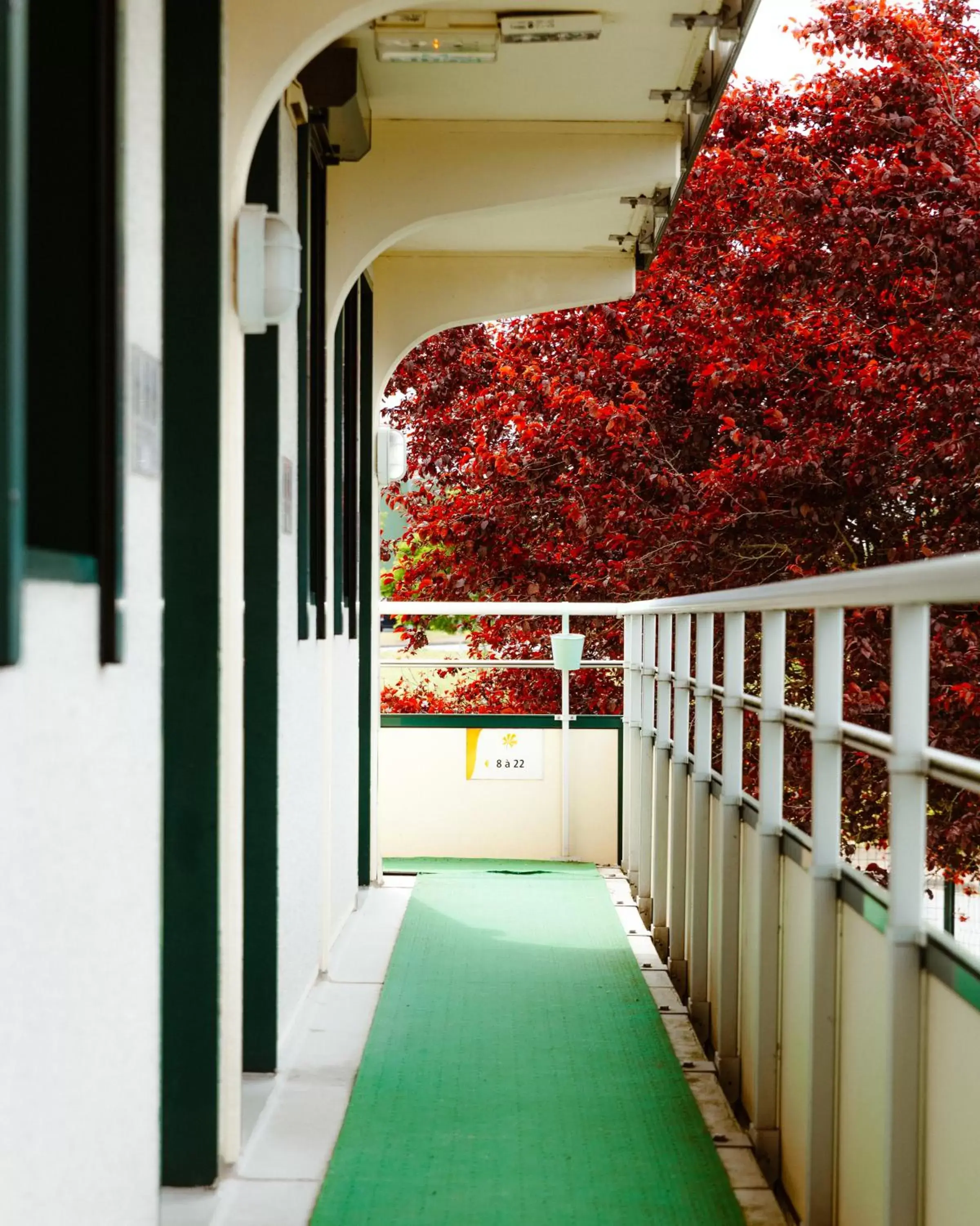 Facade/entrance, Balcony/Terrace in Premiere Classe Nevers Varennes Vauzelles