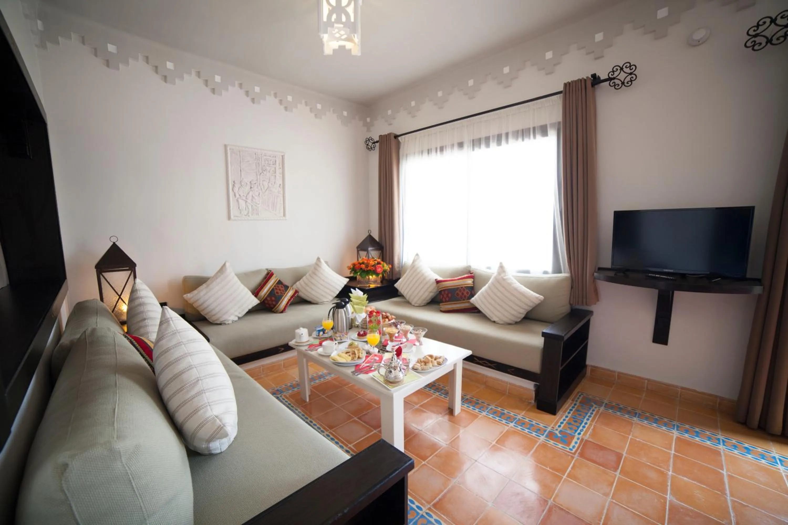 Living room in Borjs Hotel Suites & Spa