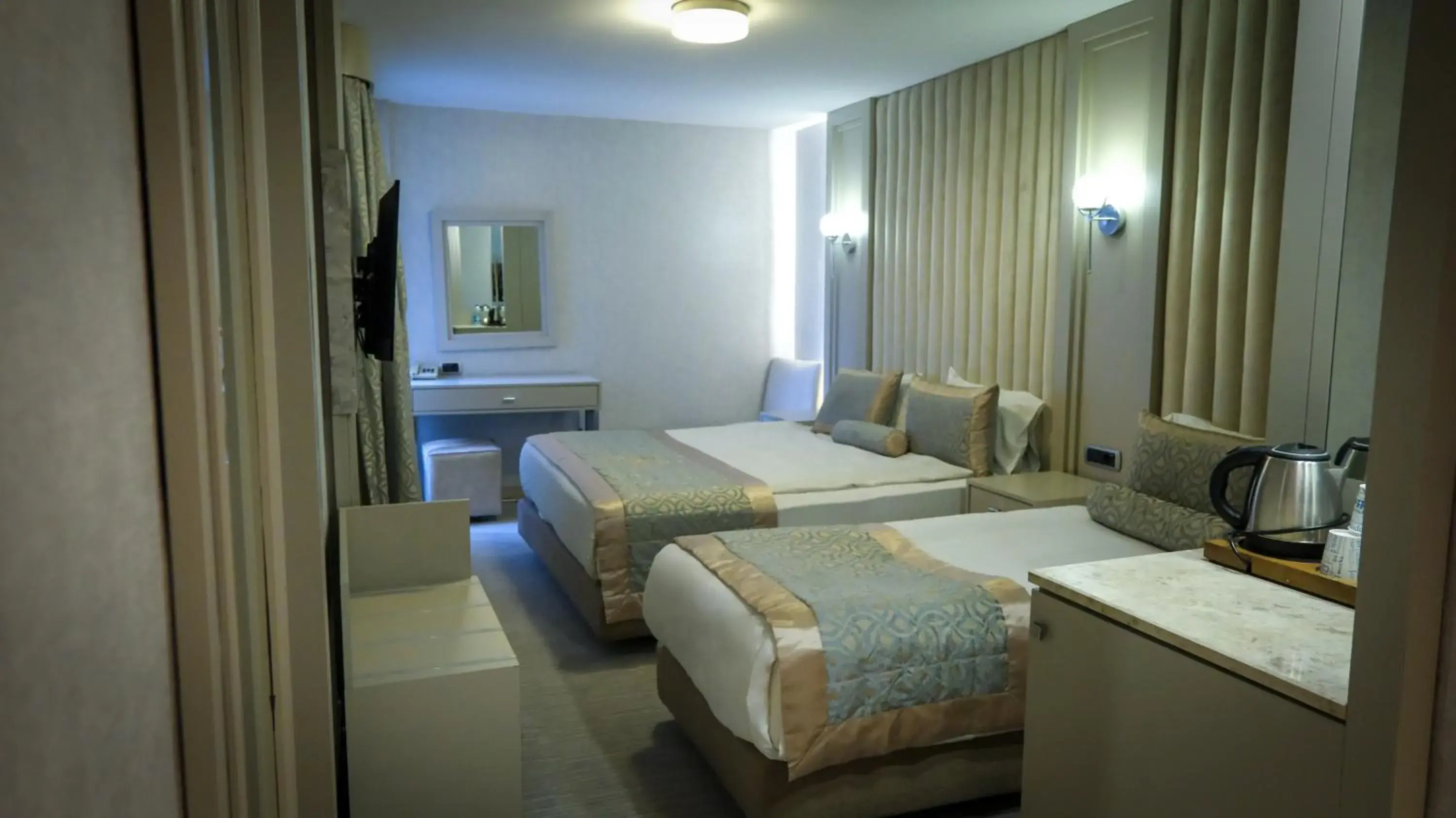 Bed in Kervansaray Bursa City Otel