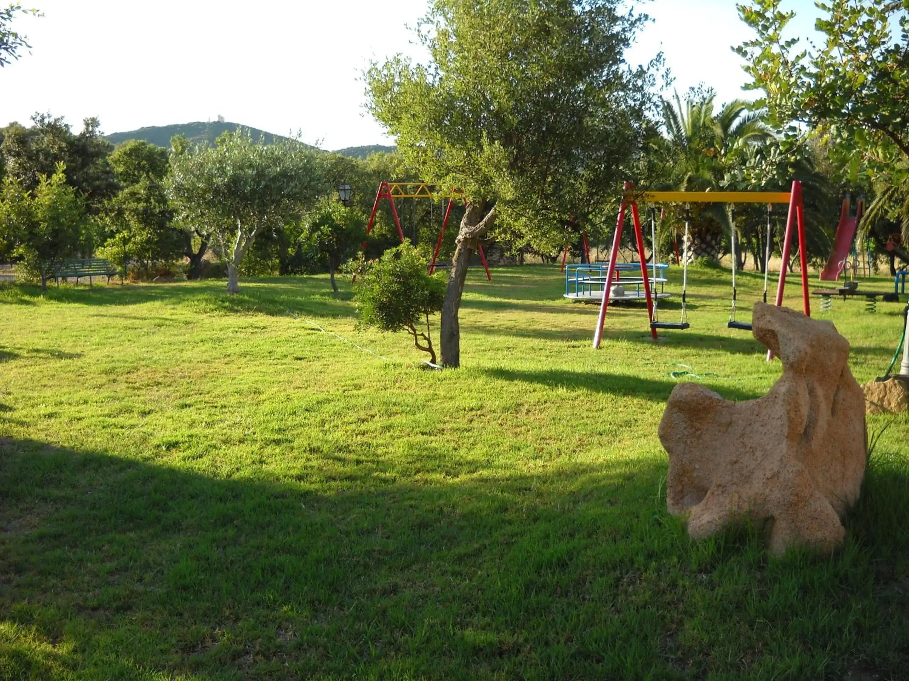 Children play ground in Il Castello